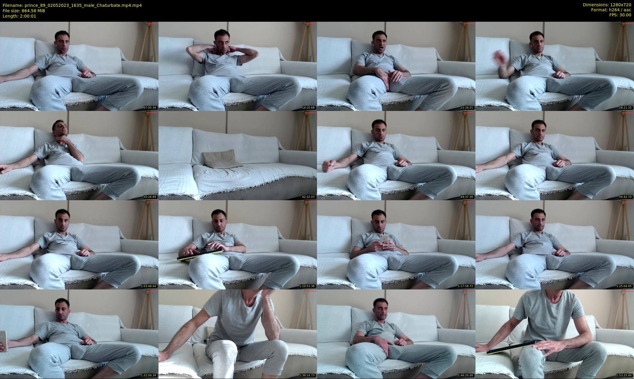 prince_89 — 121 minute Chaturbate male cam show recording, 720p, May 2, 2023
