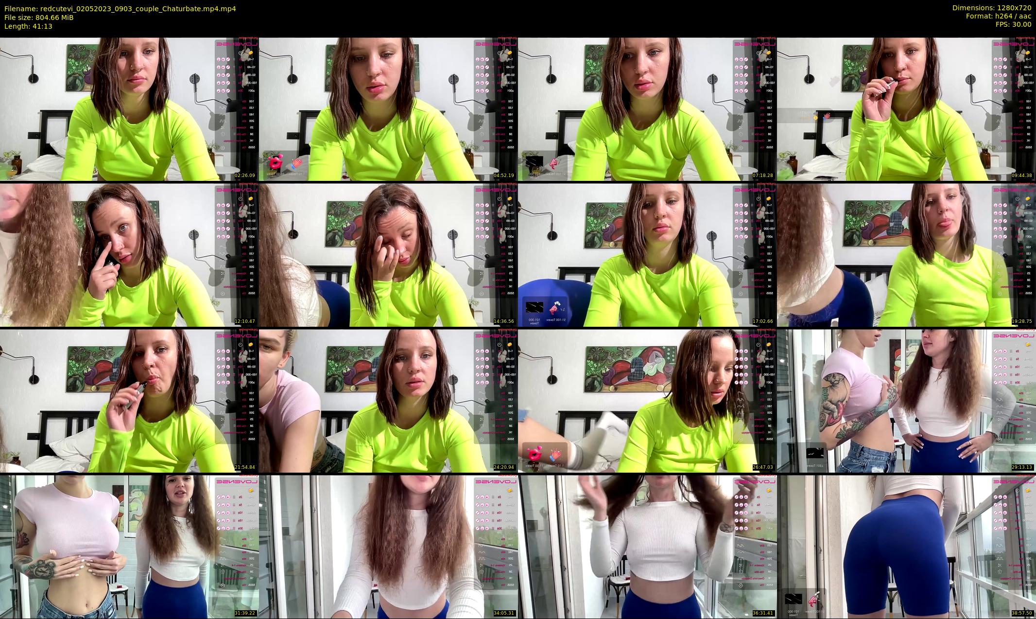 redcutevi — 42 minute Chaturbate female cam show recording, 720p, May 2, 2023