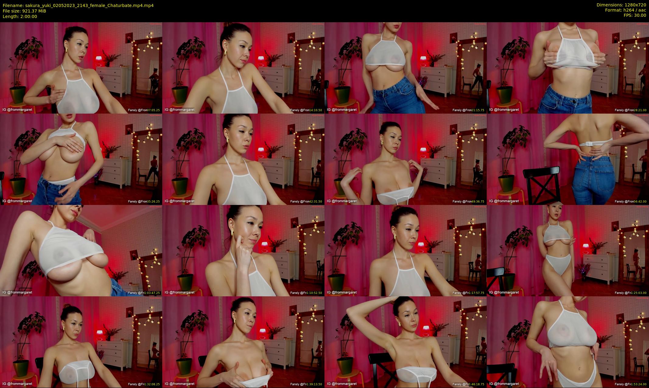 sakura_yuki — 120 minute Chaturbate female cam show recording, 720p, May 2, 2023