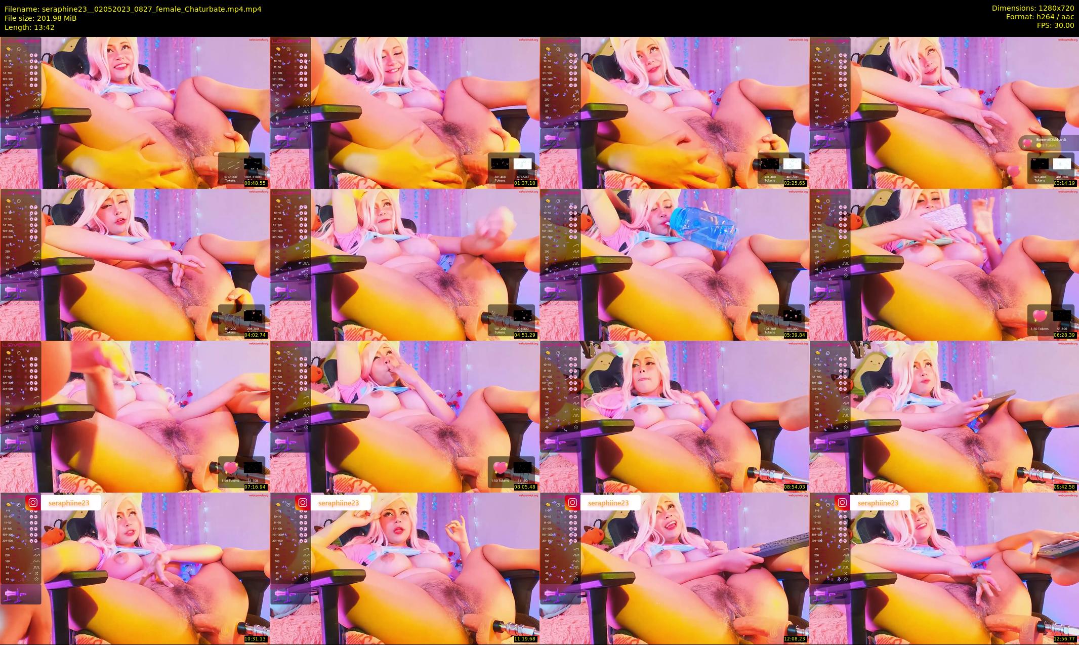 seraphine23_ — 14 minute Chaturbate female cam show recording, 720p, May 2, 2023
