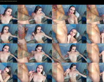 shineblue2728 — 11 minute Chaturbate couple cam show recording, 720p, May 2, 2023