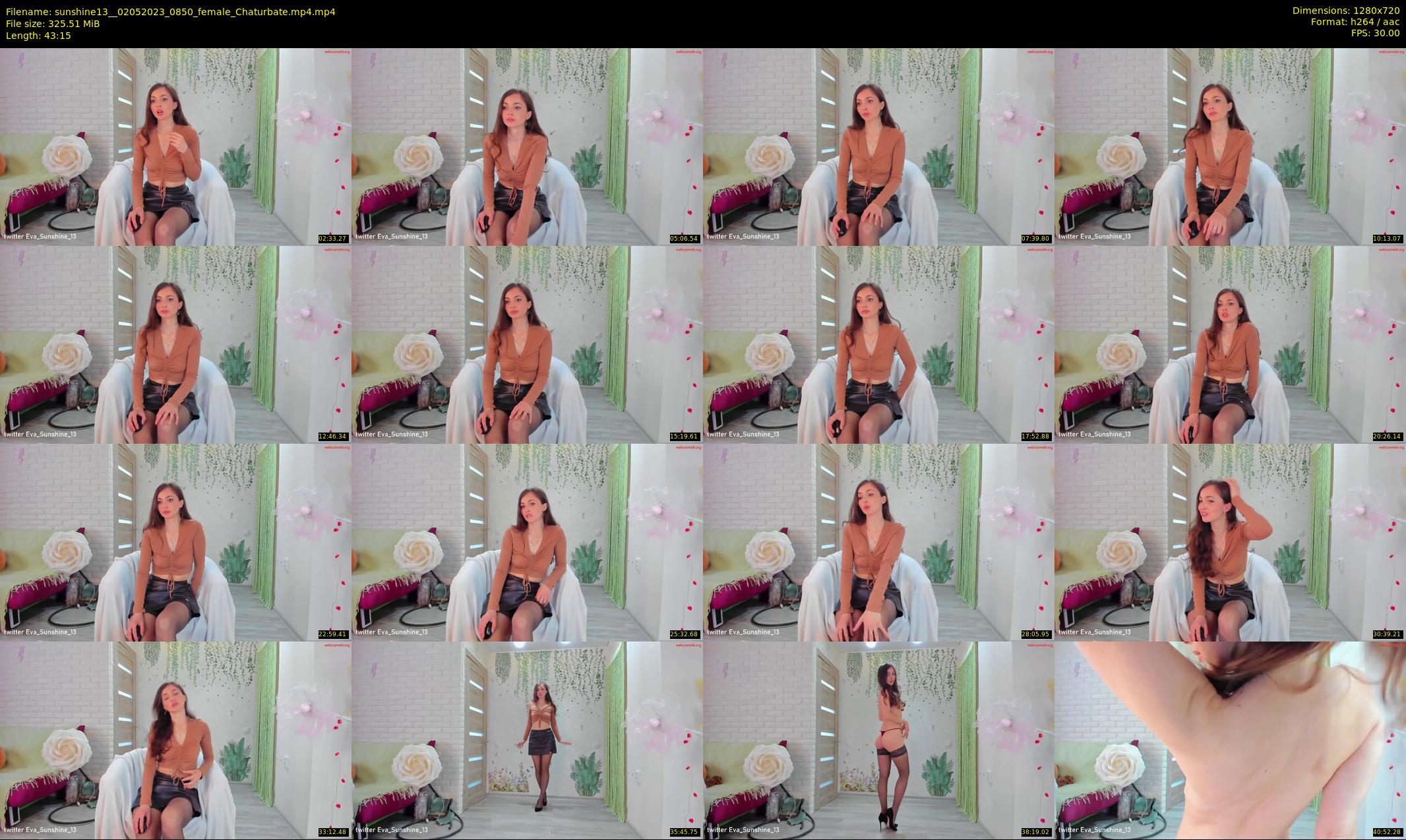 sunshine13_ — 44 minute Chaturbate female cam show recording, 720p, May 2, 2023