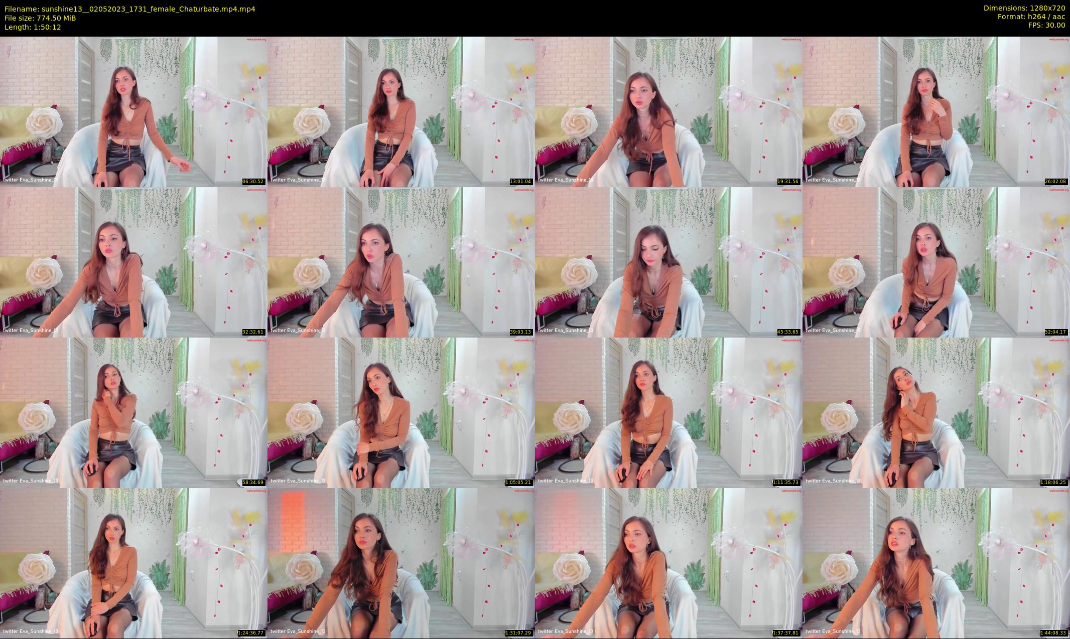 sunshine13_ — 111 minute Chaturbate female cam show recording, 720p, May 2, 2023