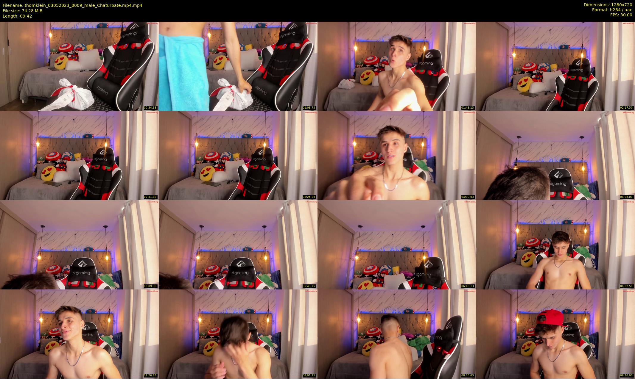 thomklein — 10 minute Chaturbate male cam show recording, 720p, May 3, 2023