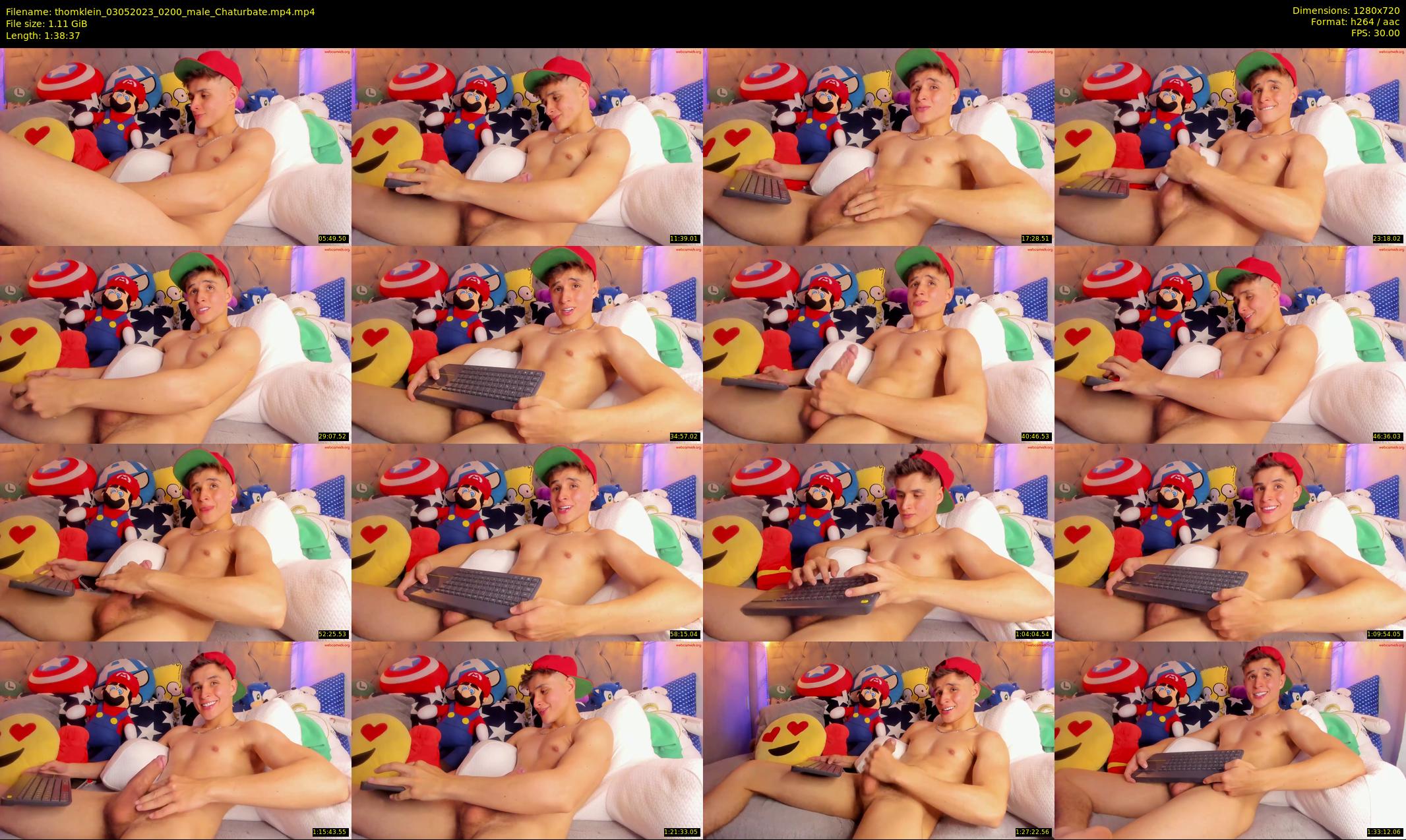 thomklein — 99 minute Chaturbate male cam show recording, 720p, May 3, 2023