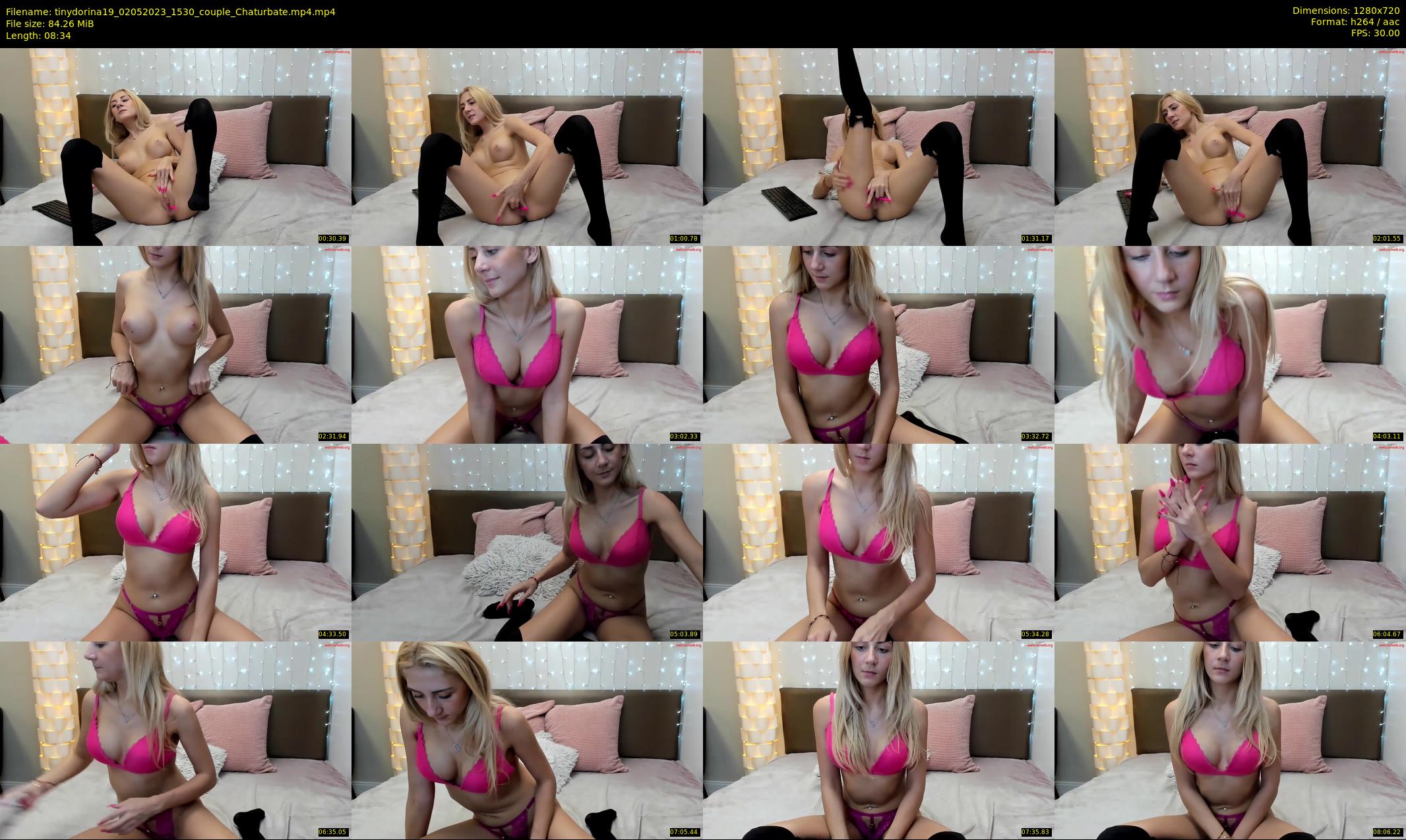 tinydorina19 — 9 minute Chaturbate female cam show recording, 720p, May 2, 2023