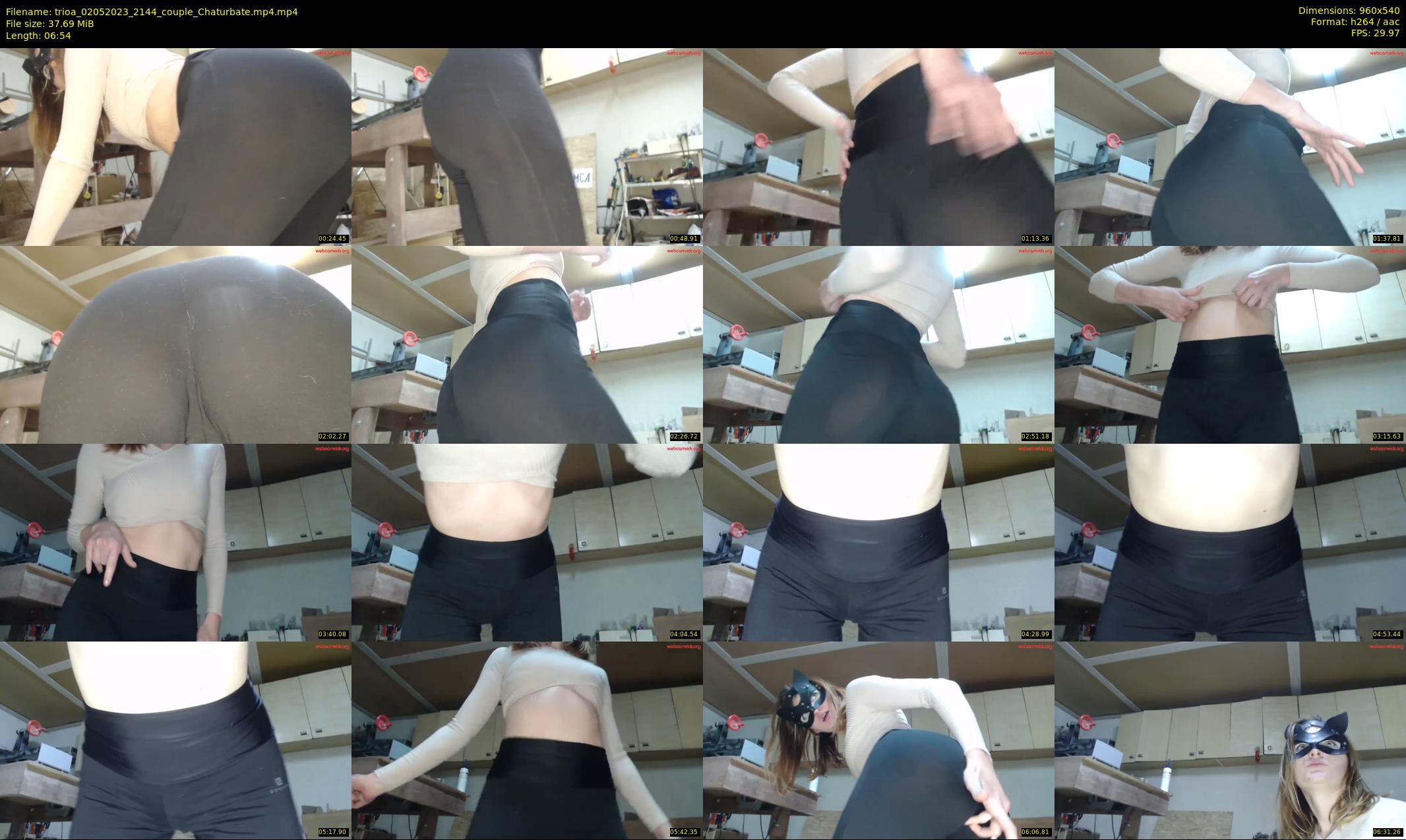 trioa — 7 minute Chaturbate couple cam show recording, 480p, May 2, 2023
