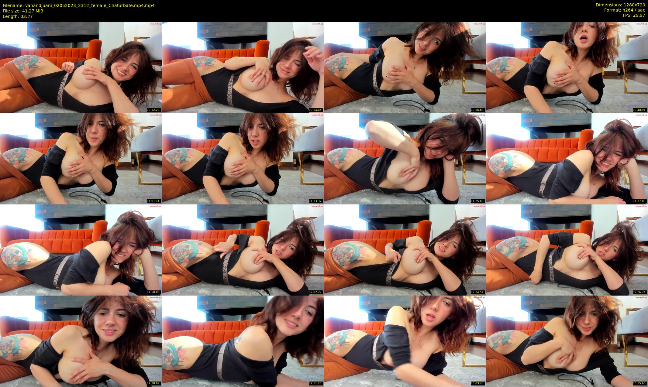 vanandjuani — 4 minute Chaturbate female cam show recording, 720p, May 2, 2023