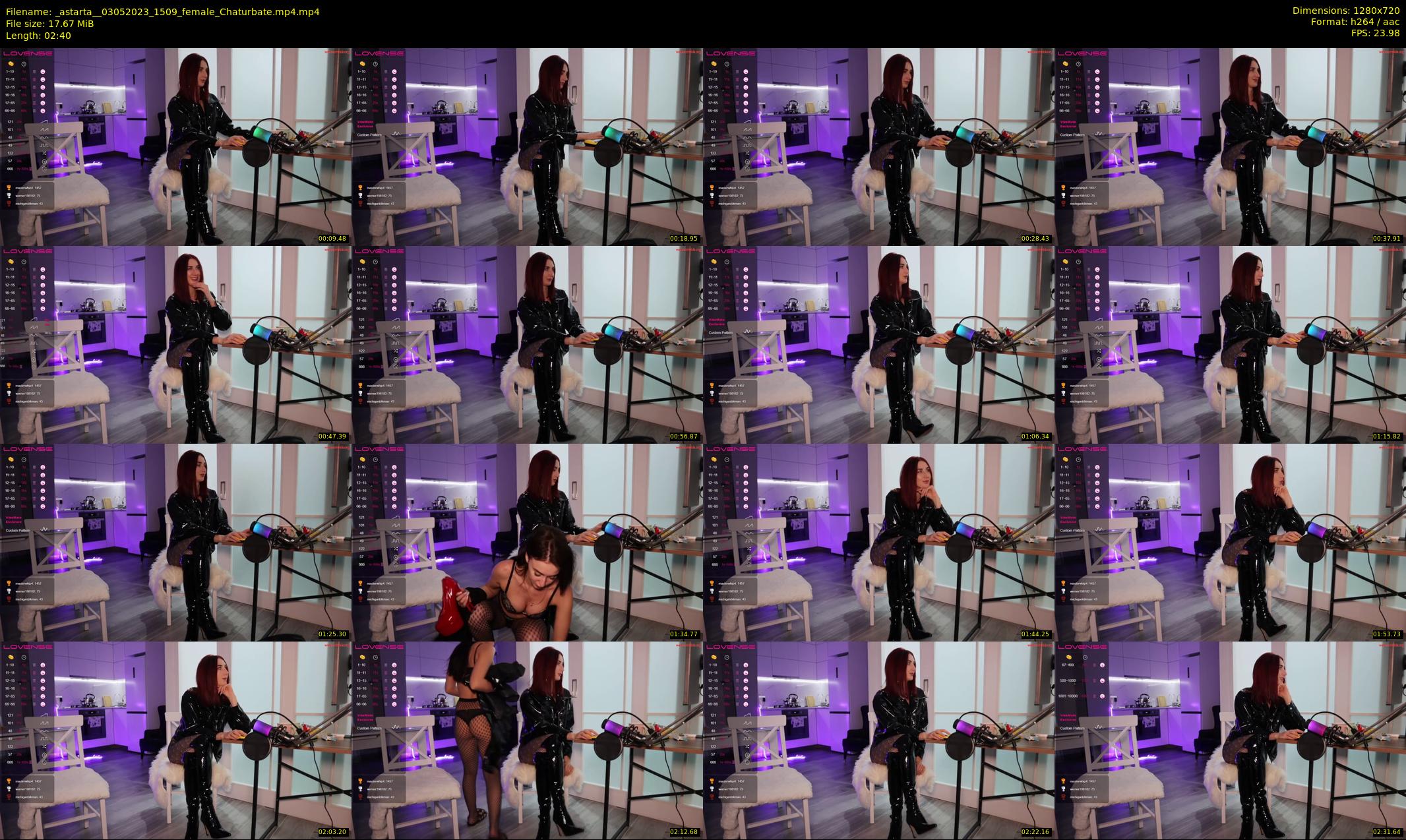 _astarta_ — 3 minute Chaturbate female cam show recording, 720p, May 3, 2023