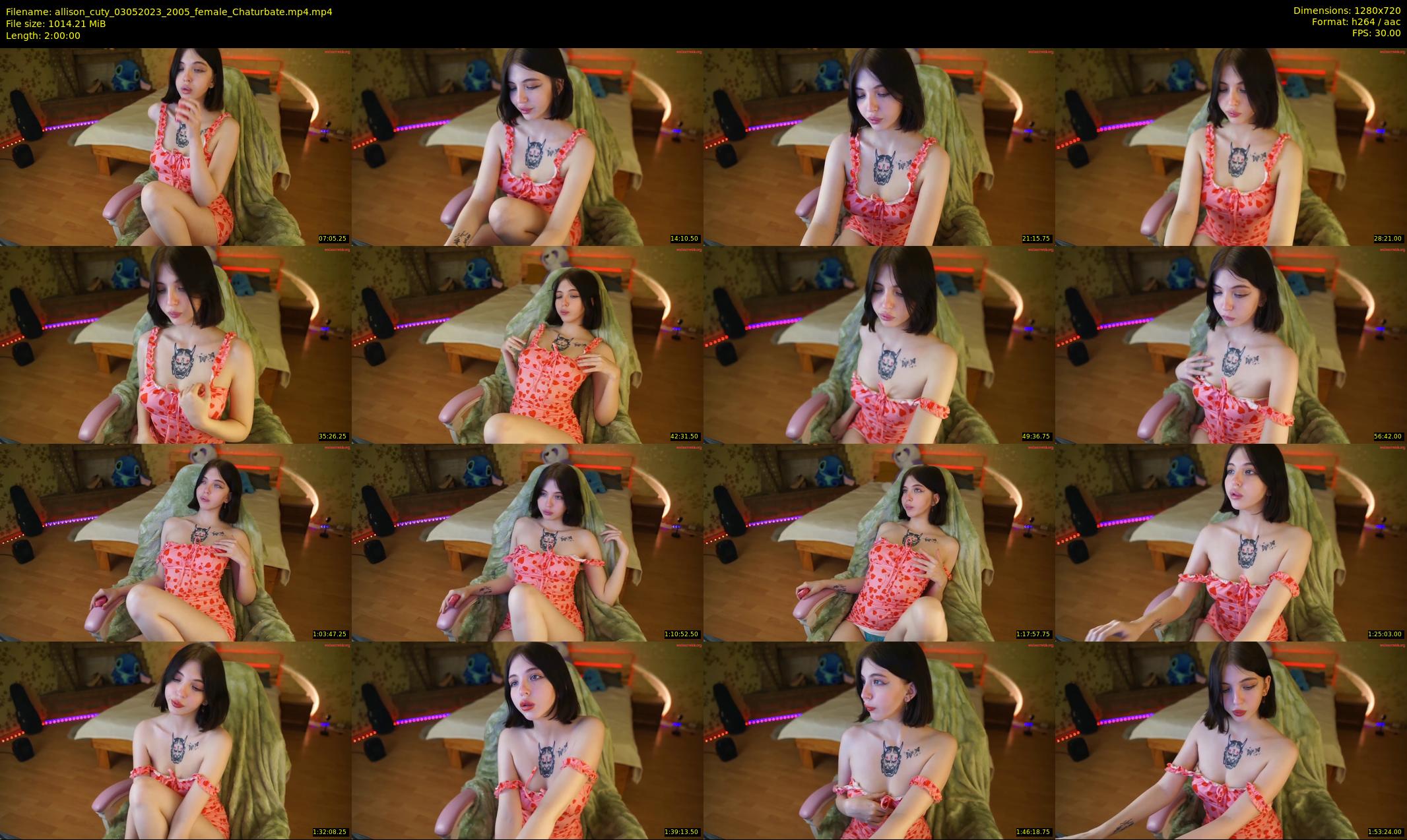 allison_cuty — 120 minute Chaturbate female cam show recording, 720p, May 3, 2023