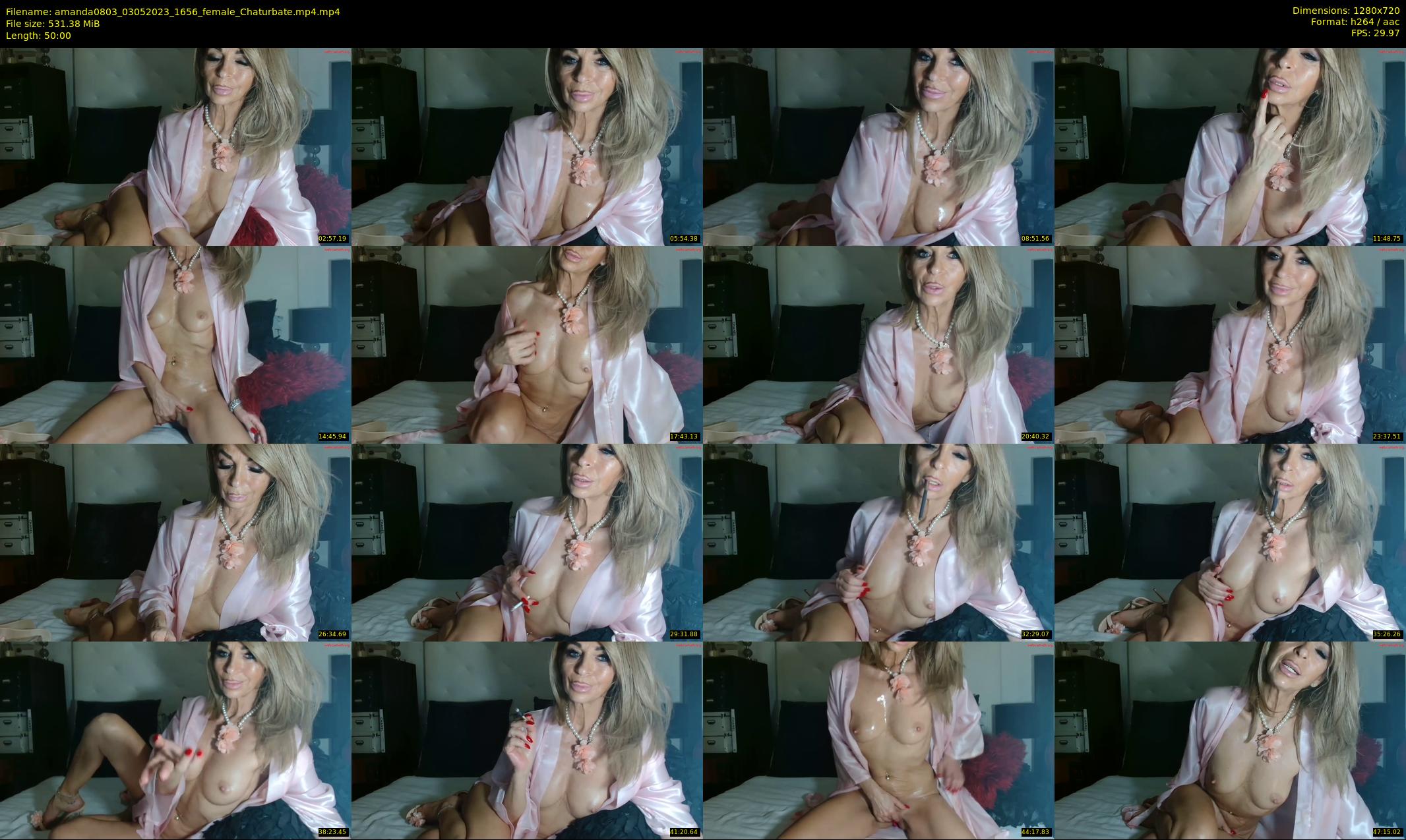 amanda0803 — 50 minute Chaturbate female cam show recording, 720p, May 3, 2023
