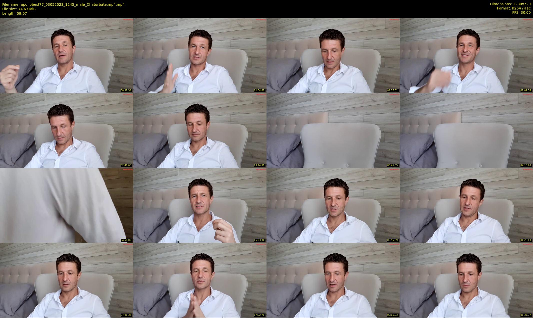 apollobest77 — 10 minute Chaturbate male cam show recording, 720p, May 3, 2023