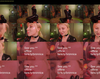 bronnica — 19 minute Chaturbate female cam show recording, 720p, May 4, 2023