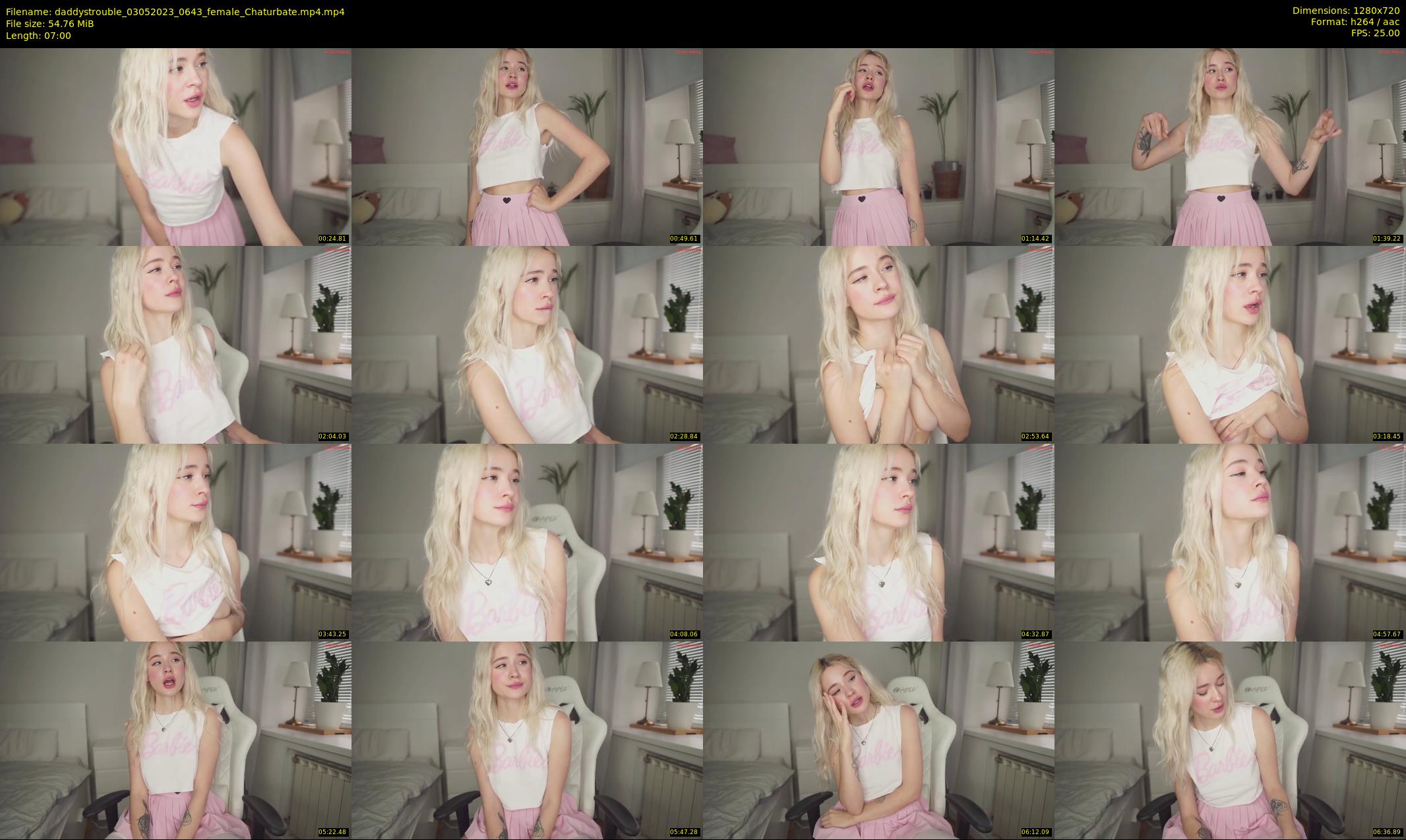 daddystrouble — 7 minute Chaturbate female cam show recording, 720p, May 3, 2023