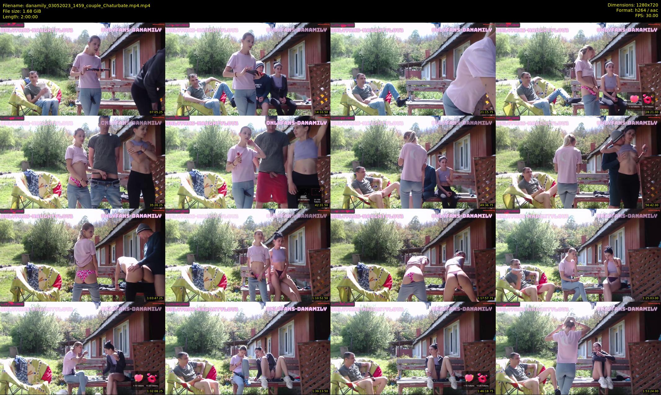danamily — 120 minute Chaturbate female cam show recording, 720p, May 3, 2023