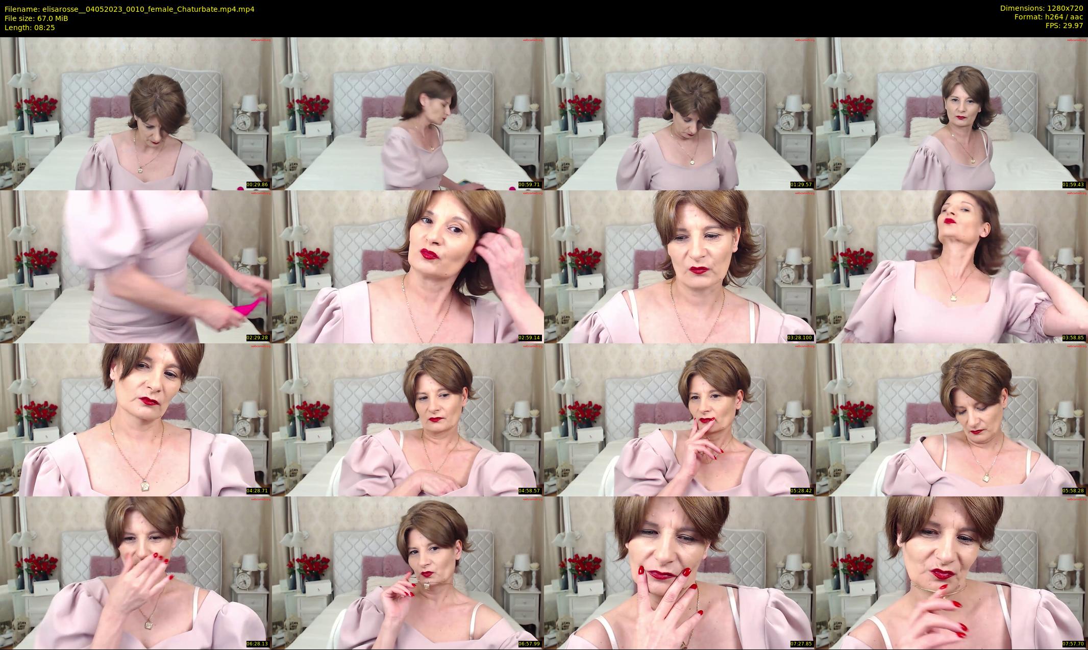 elisarosse_ — 9 minute Chaturbate female cam show recording, 720p, May 4, 2023