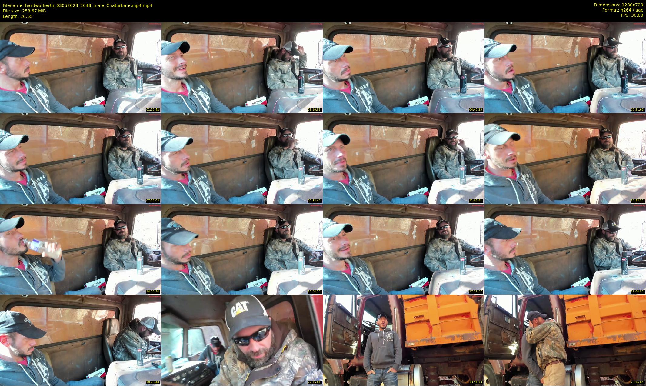 hardworkertn — 27 minute Chaturbate male cam show recording, 720p, May 3, 2023