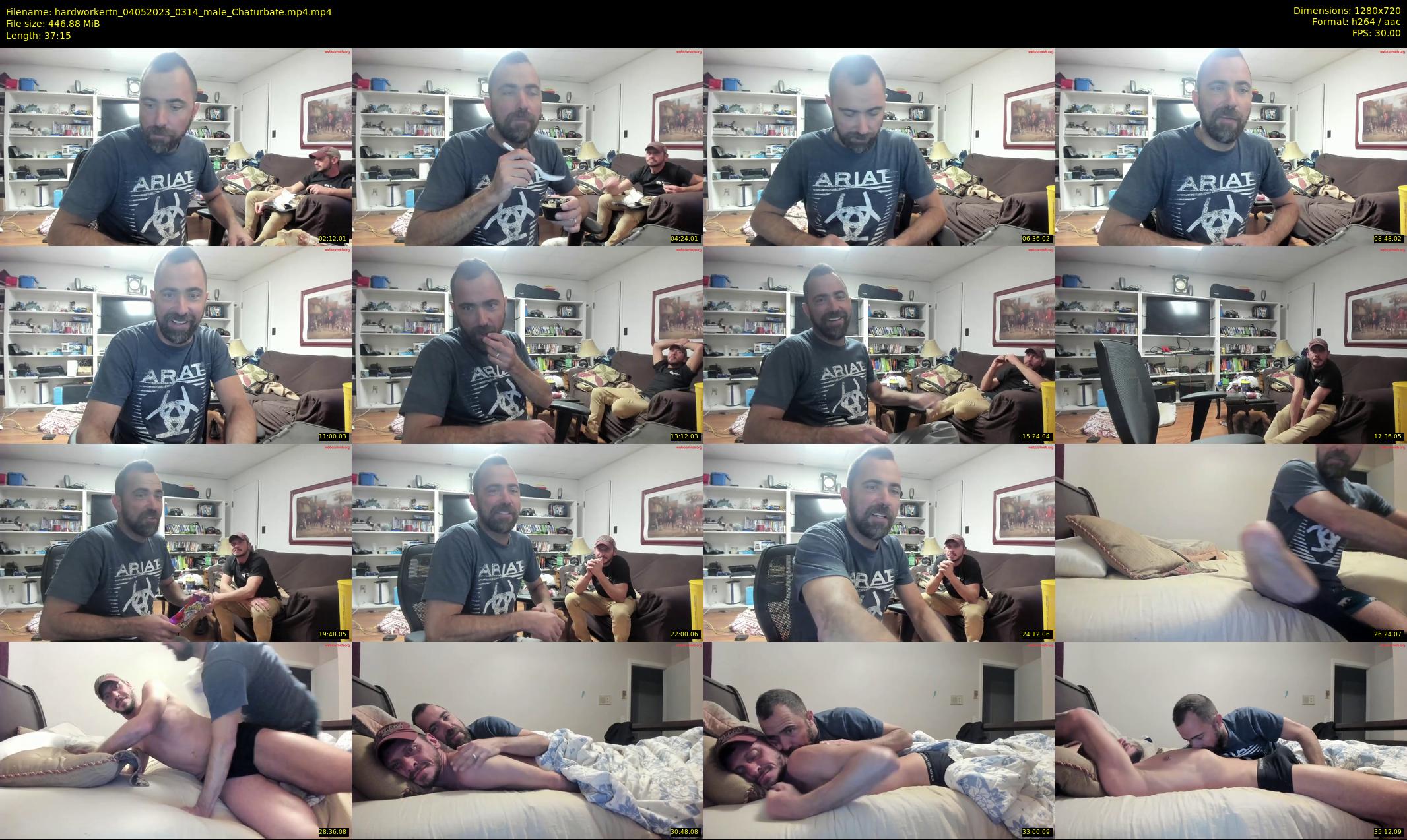 hardworkertn — 38 minute Chaturbate male cam show recording, 720p, May 4, 2023