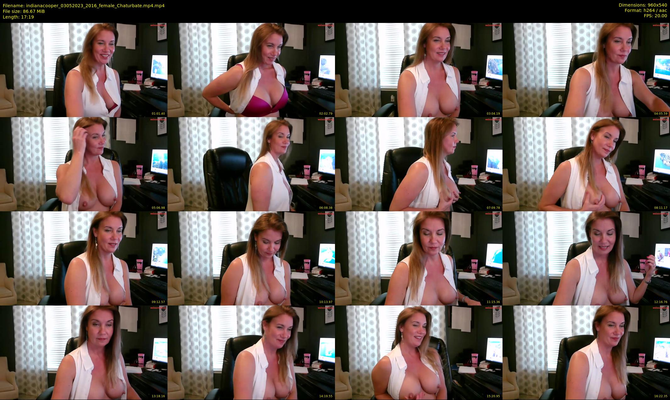 indianacooper — 18 minute Chaturbate female cam show recording, 480p, May 3, 2023