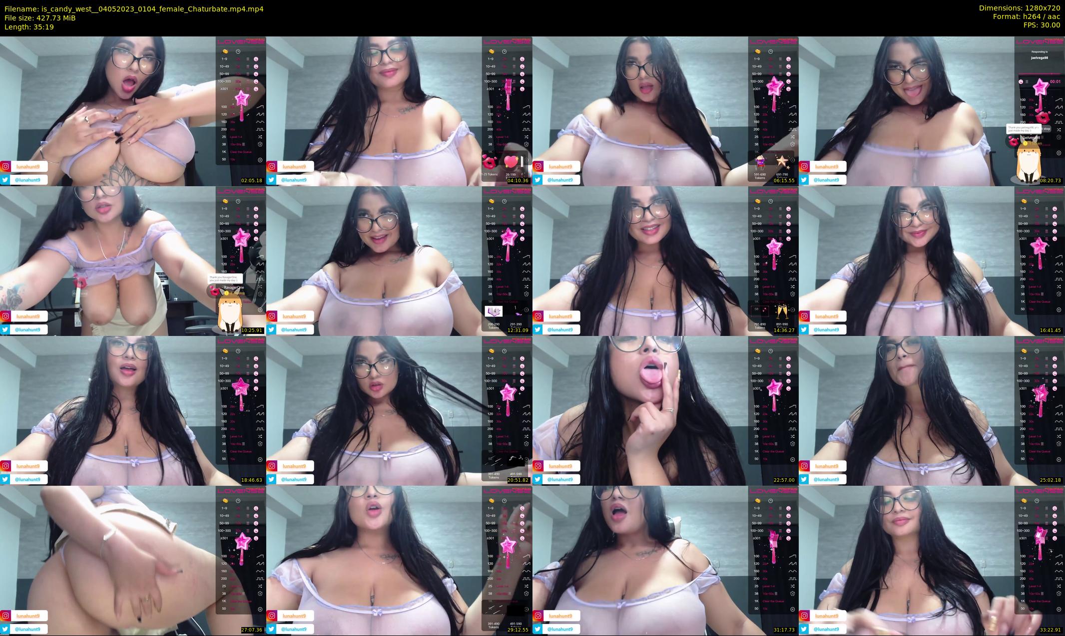is_candy_west_ — 36 minute Chaturbate female cam show recording, 720p, May 4, 2023