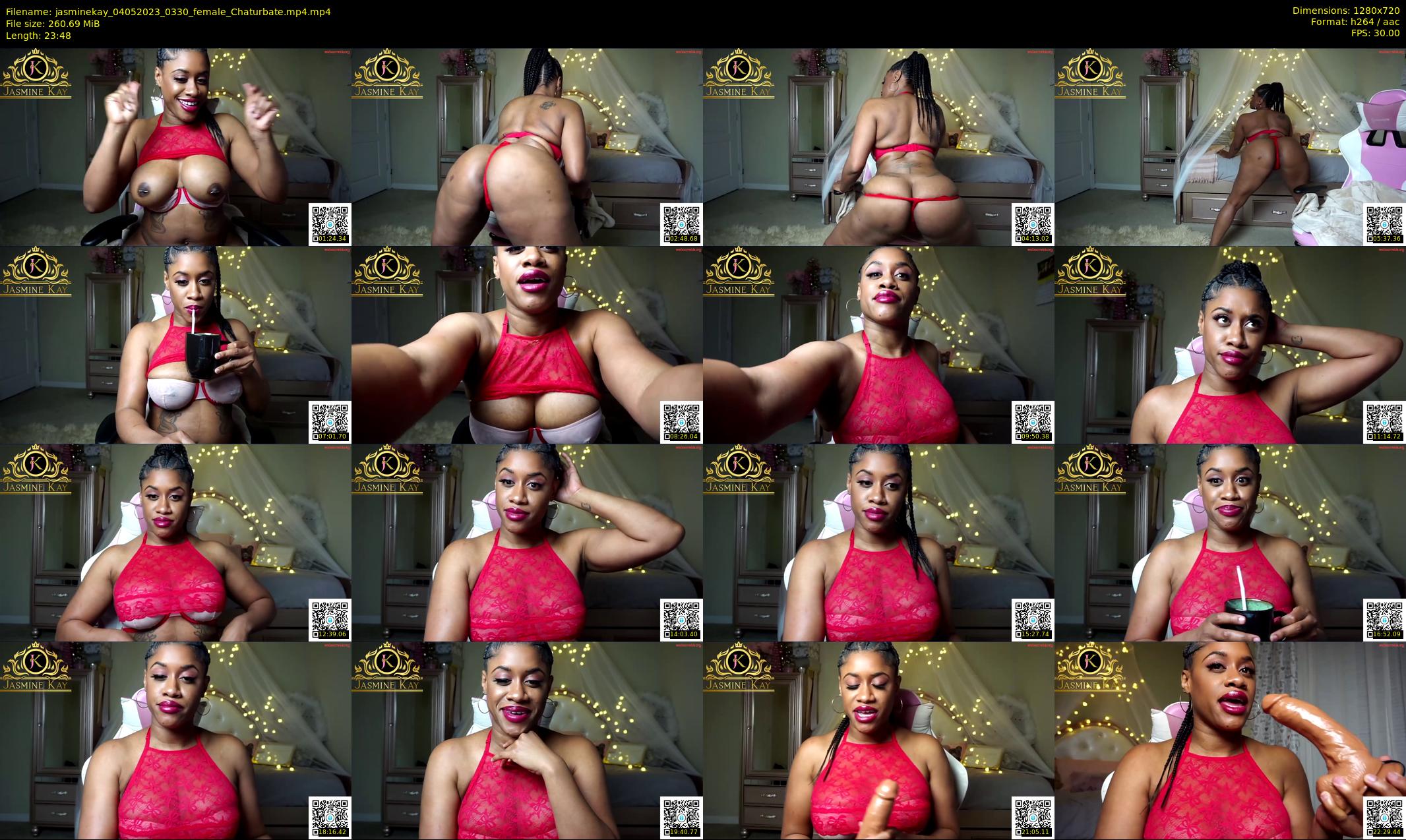 jasminekay — 24 minute Chaturbate female cam show recording, 720p, May 4, 2023