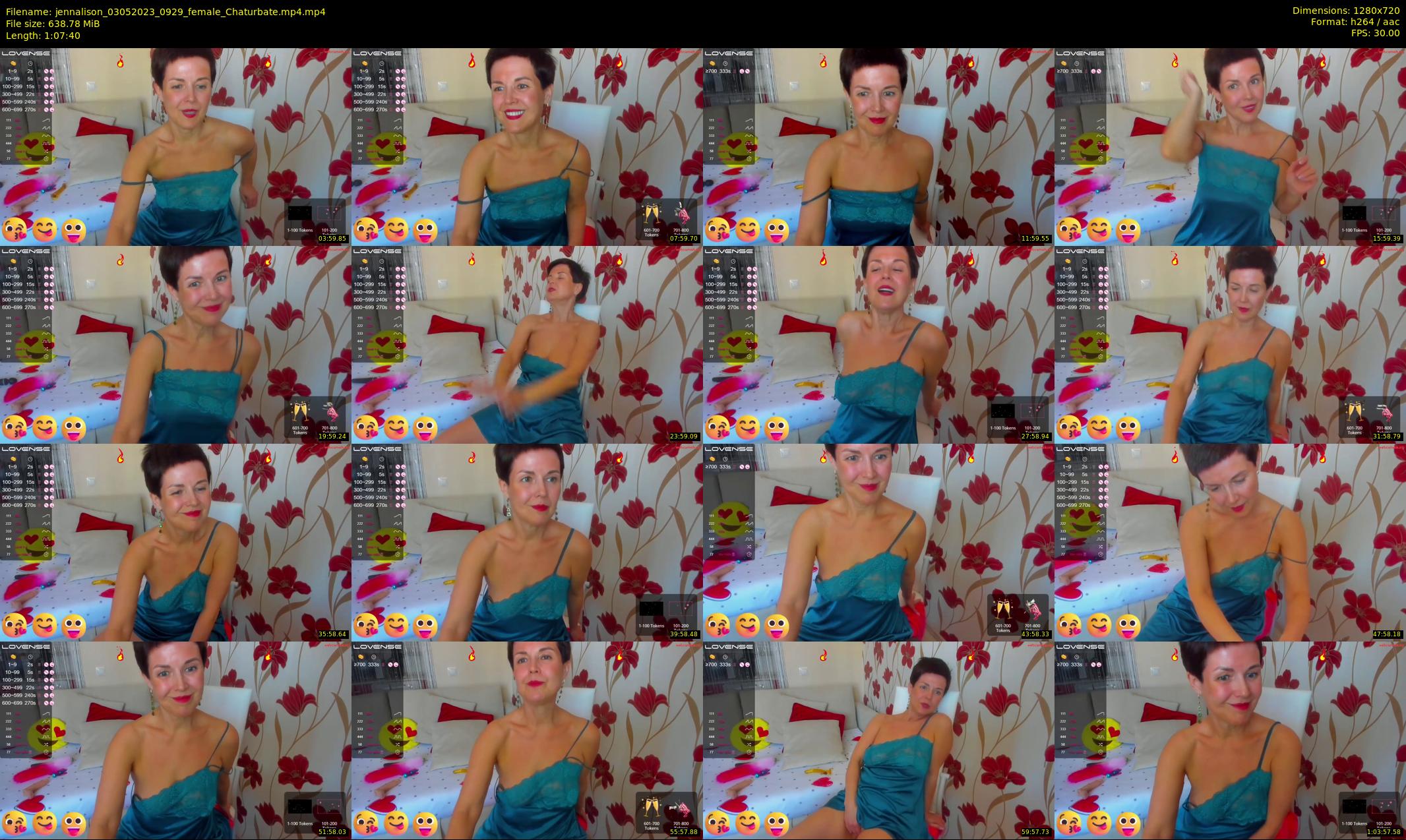 jennalison — 68 minute Chaturbate female cam show recording, 720p, May 3, 2023