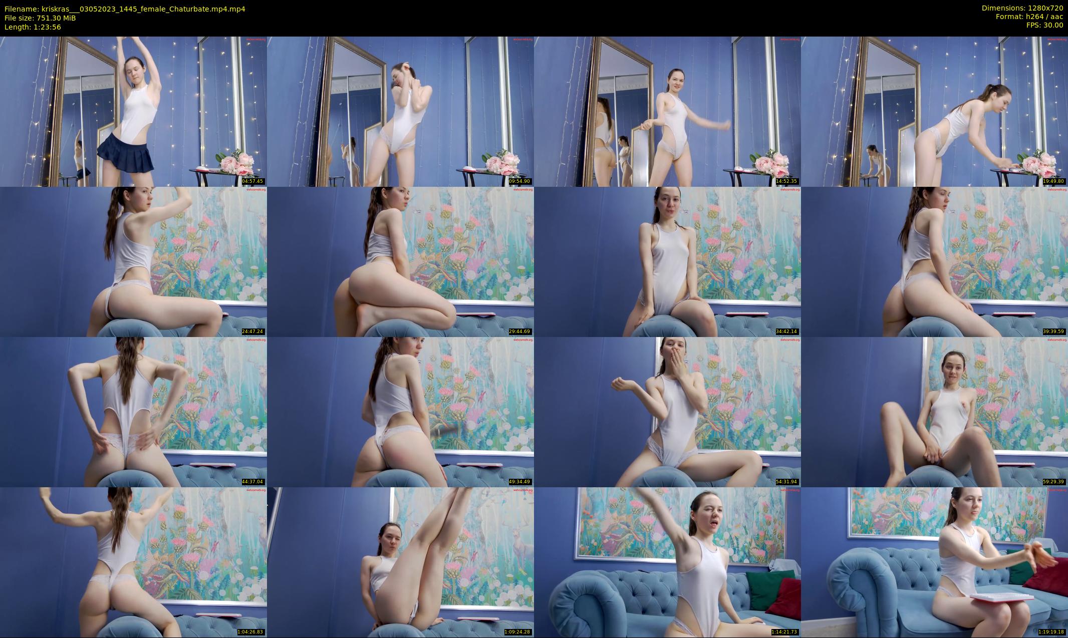 kriskras__ — 84 minute Chaturbate female cam show recording, 720p, May 3, 2023