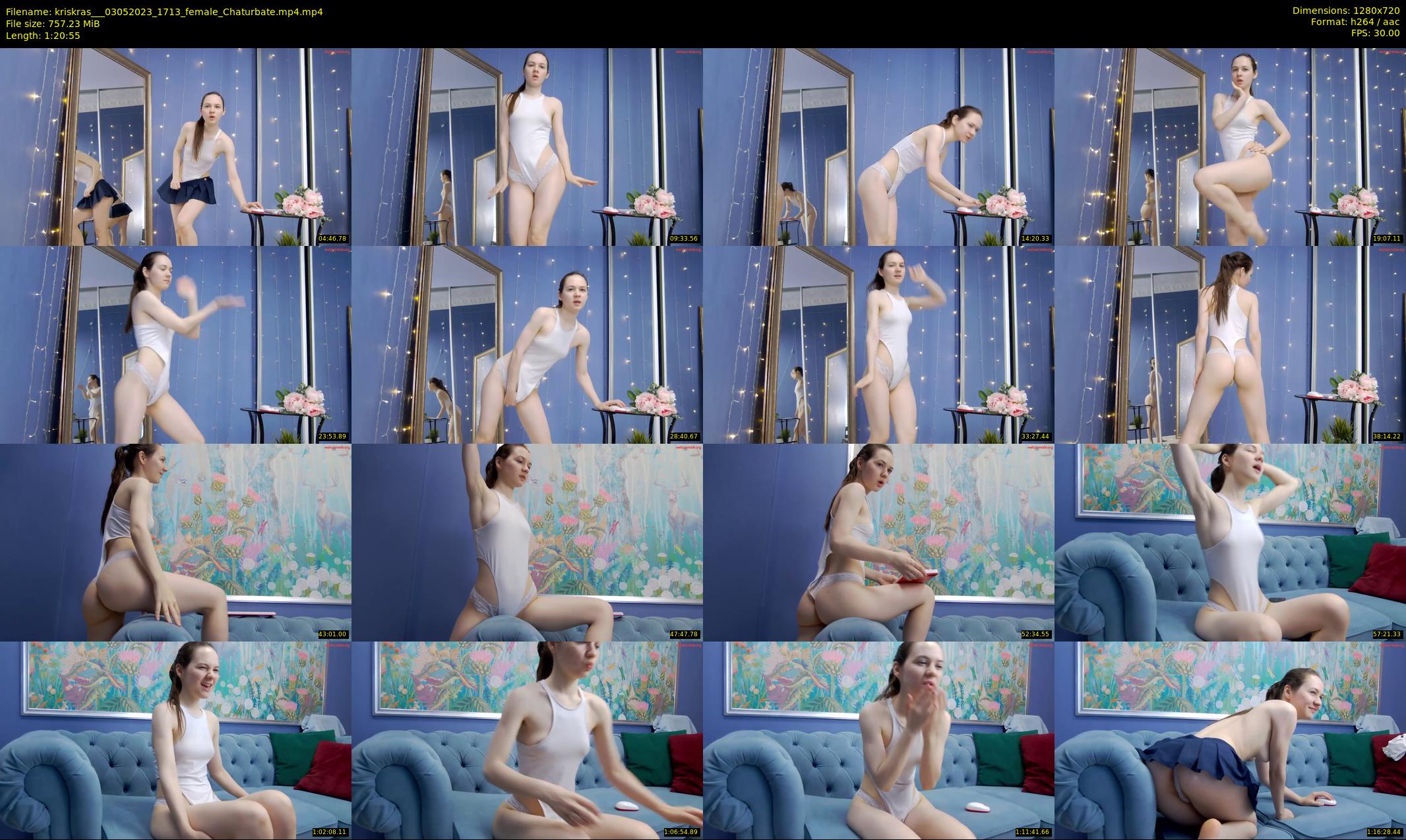 kriskras__ — 81 minute Chaturbate female cam show recording, 720p, May 3, 2023