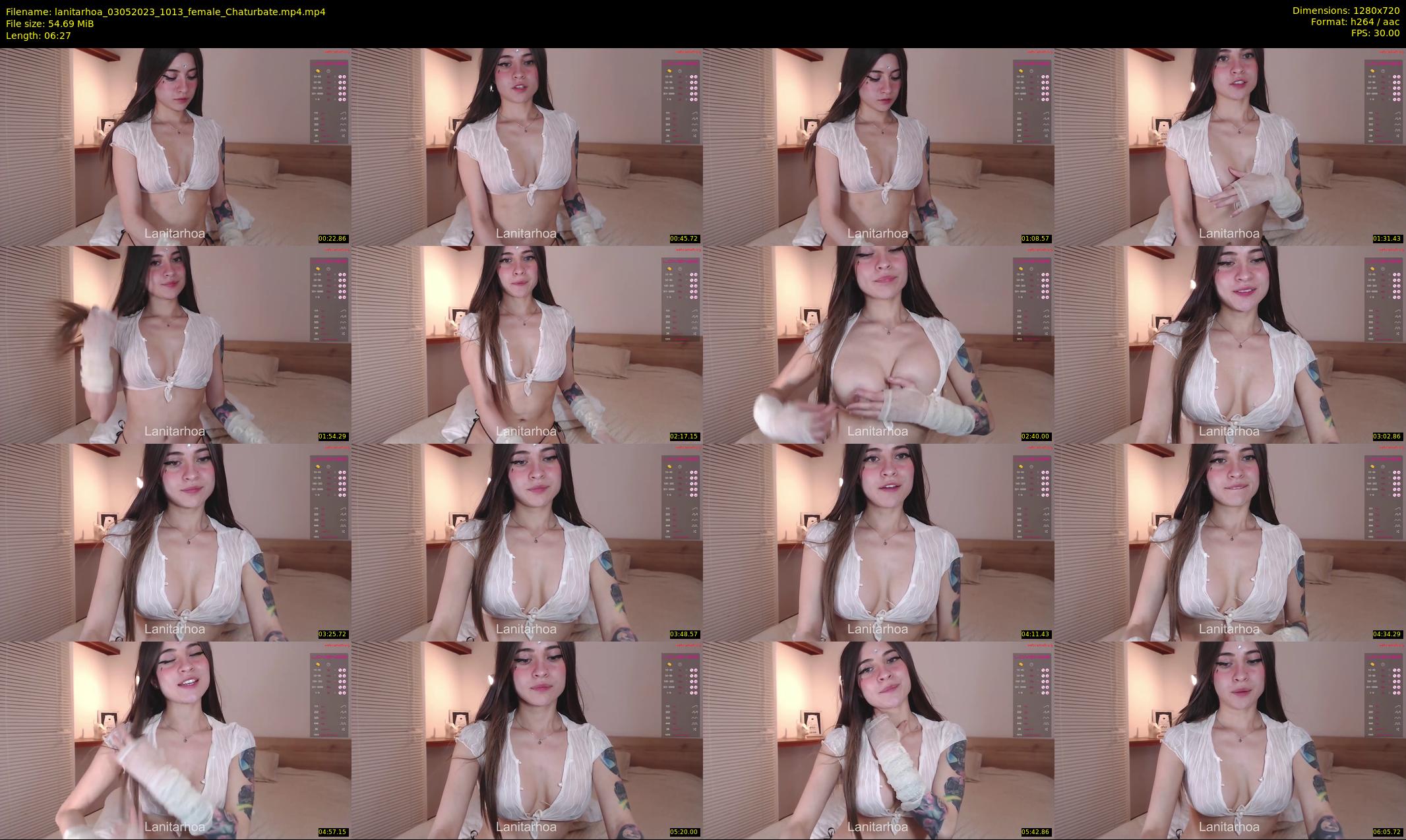 lanitarhoa — 7 minute Chaturbate female cam show recording, 720p, May 3, 2023