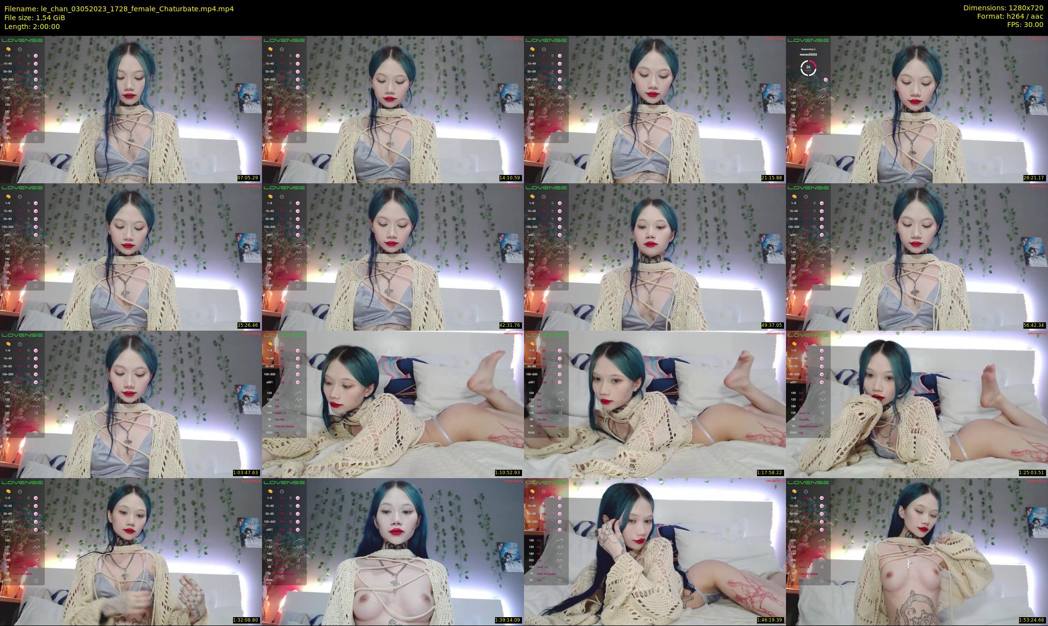 le_chan — 120 minute Chaturbate female cam show recording, 720p, May 3, 2023