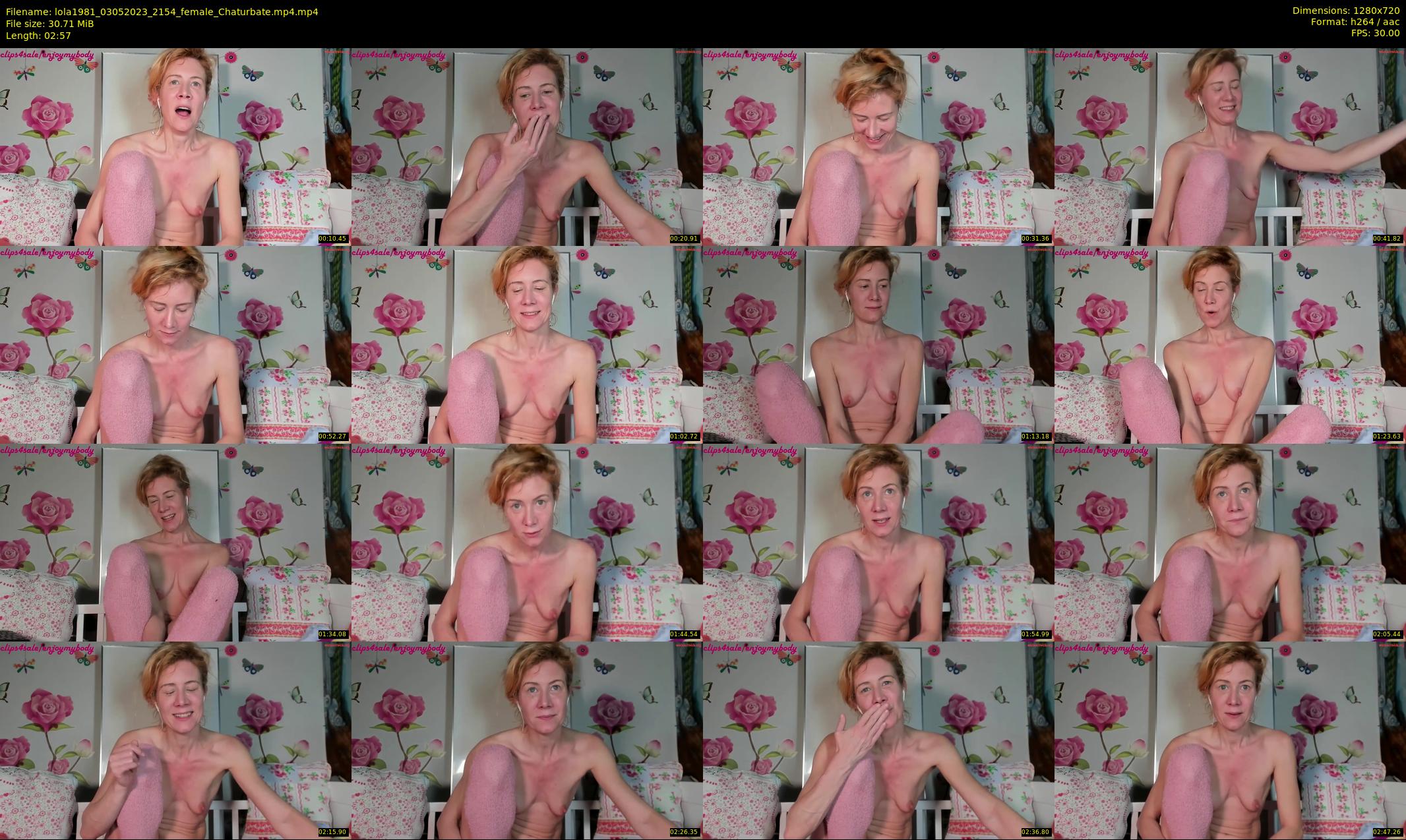 lola1981 — 3 minute Chaturbate female cam show recording, 720p, May 3, 2023