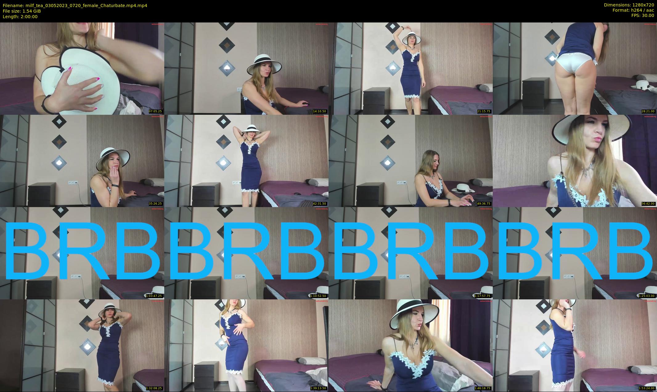 milf_tea — 120 minute Chaturbate female cam show recording, 720p, May 3, 2023