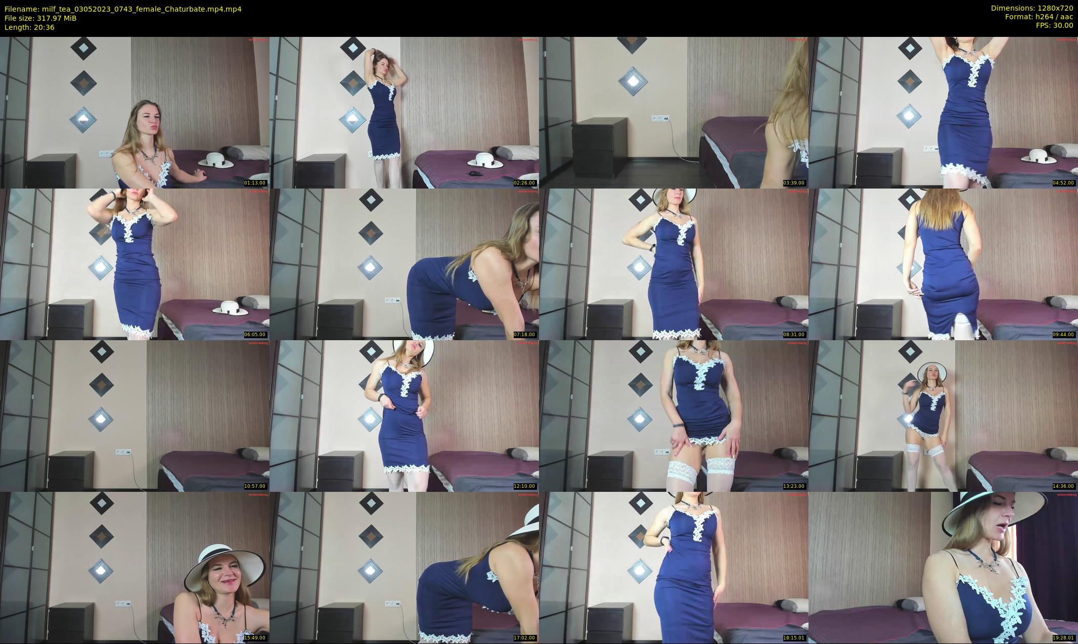milf_tea — 21 minute Chaturbate female cam show recording, 720p, May 3, 2023