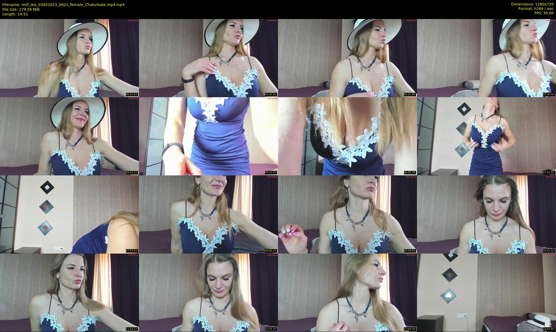 milf_tea — 15 minute Chaturbate female cam show recording, 720p, May 3, 2023