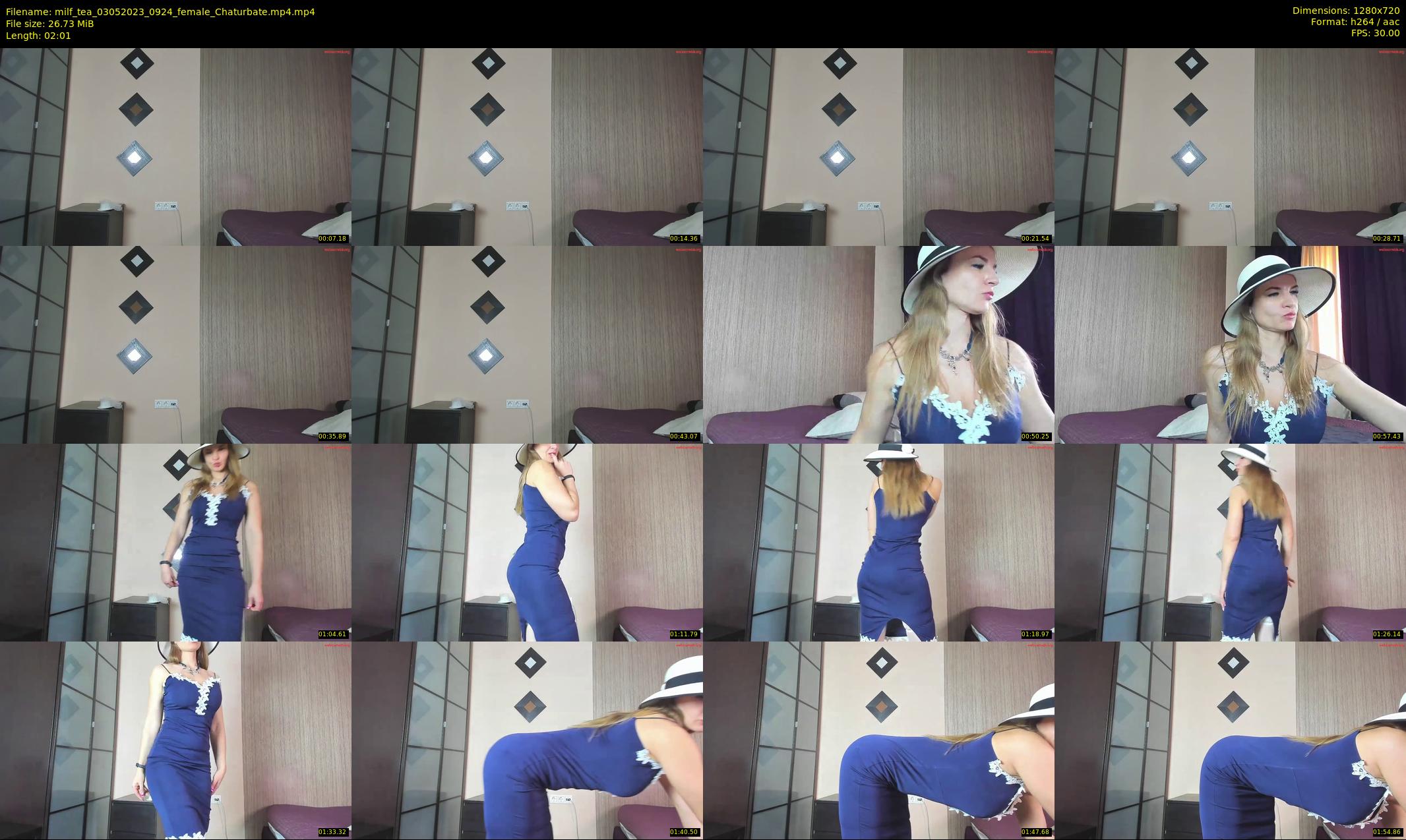 milf_tea — 3 minute Chaturbate female cam show recording, 720p, May 3, 2023
