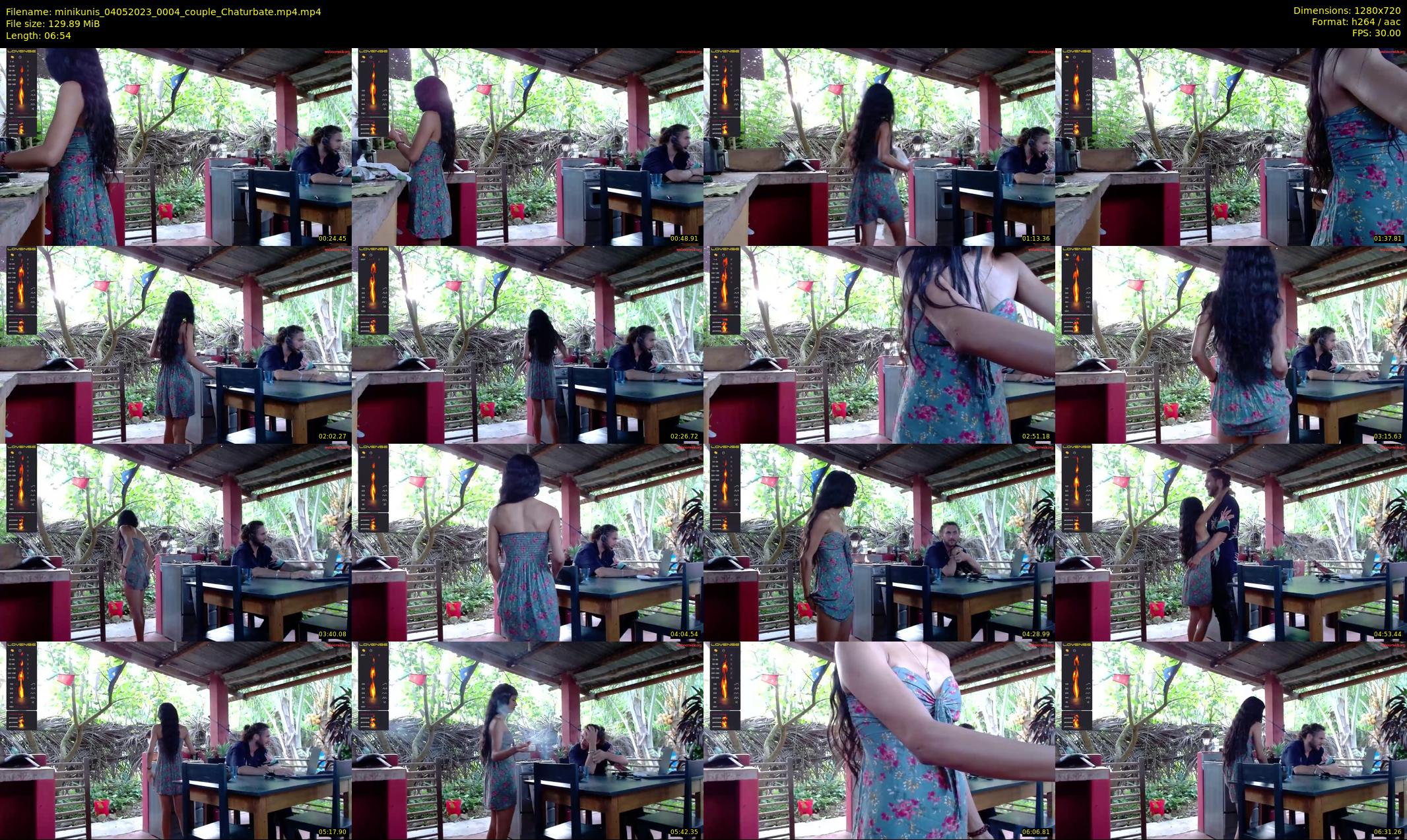 minikunis — 7 minute Chaturbate couple cam show recording, 720p, May 4, 2023