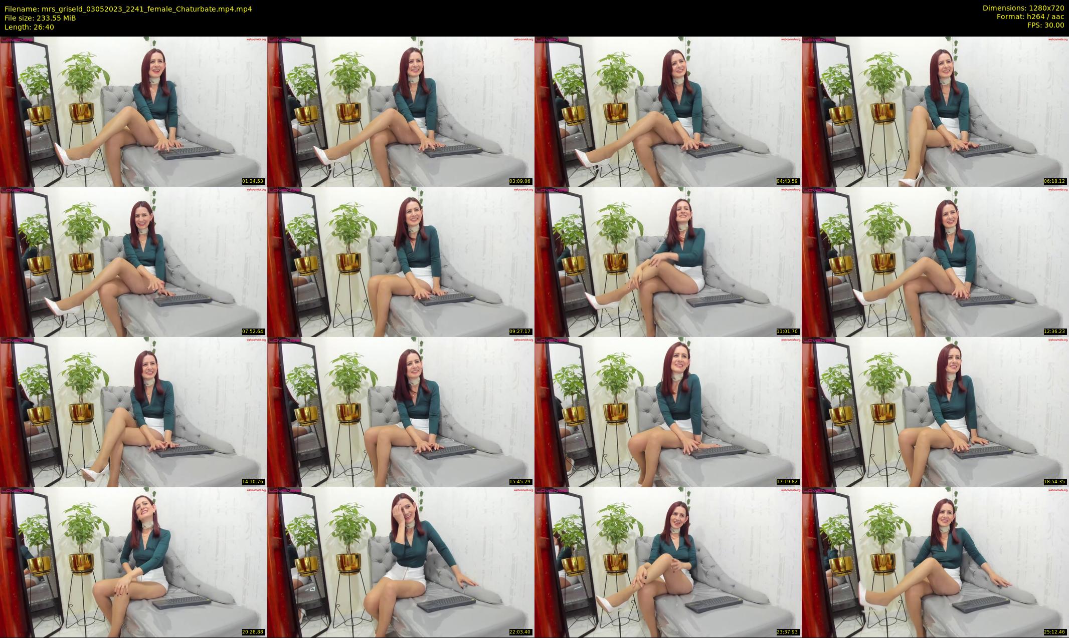 mrs_griseld — 27 minute Chaturbate female cam show recording, 720p, May 3, 2023