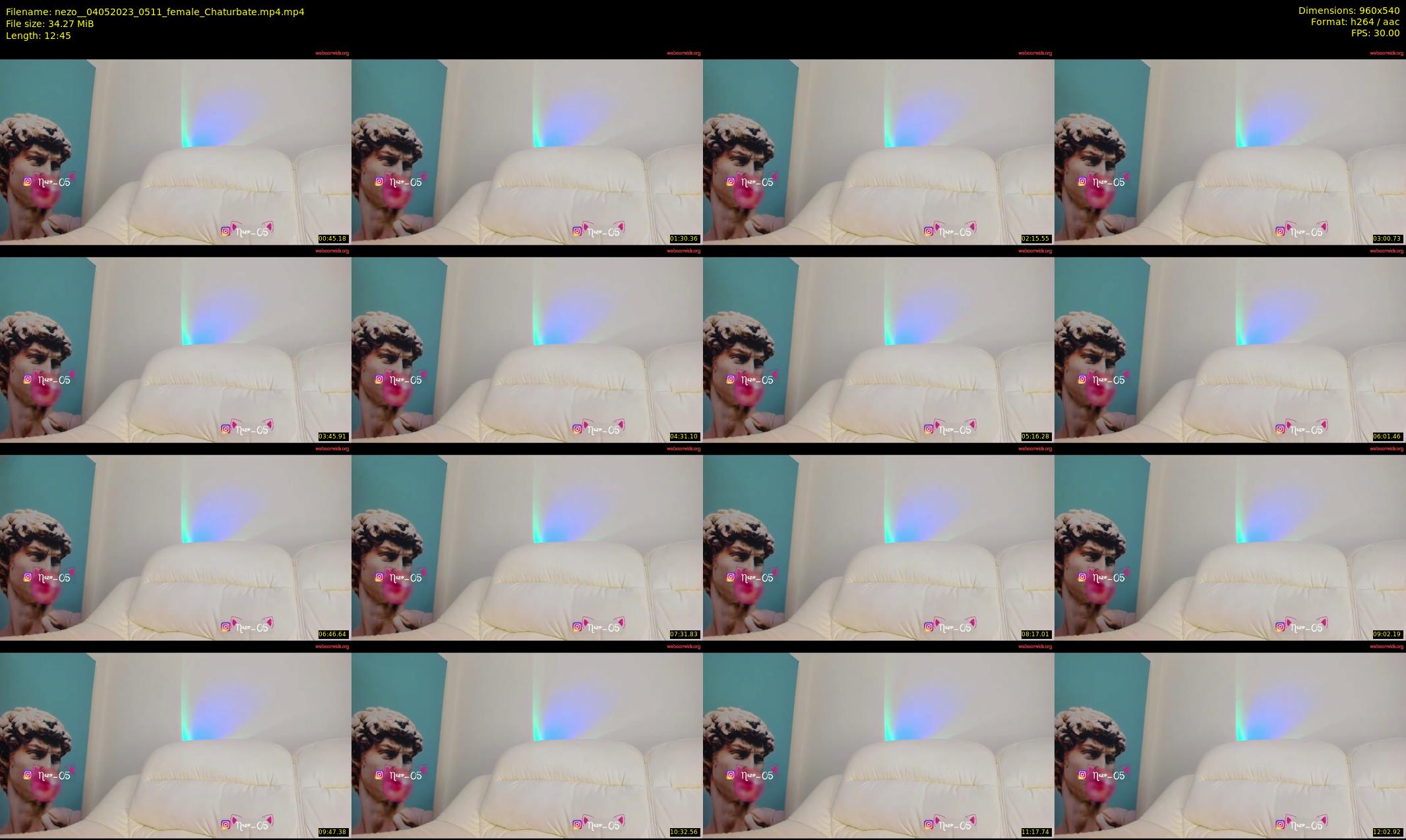 nezo_ — 13 minute Chaturbate female cam show recording, 480p, May 4, 2023