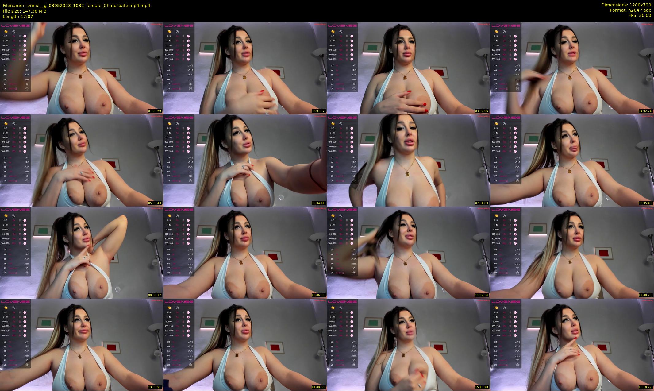 ronnie__g — 18 minute Chaturbate female cam show recording, 720p, May 3, 2023