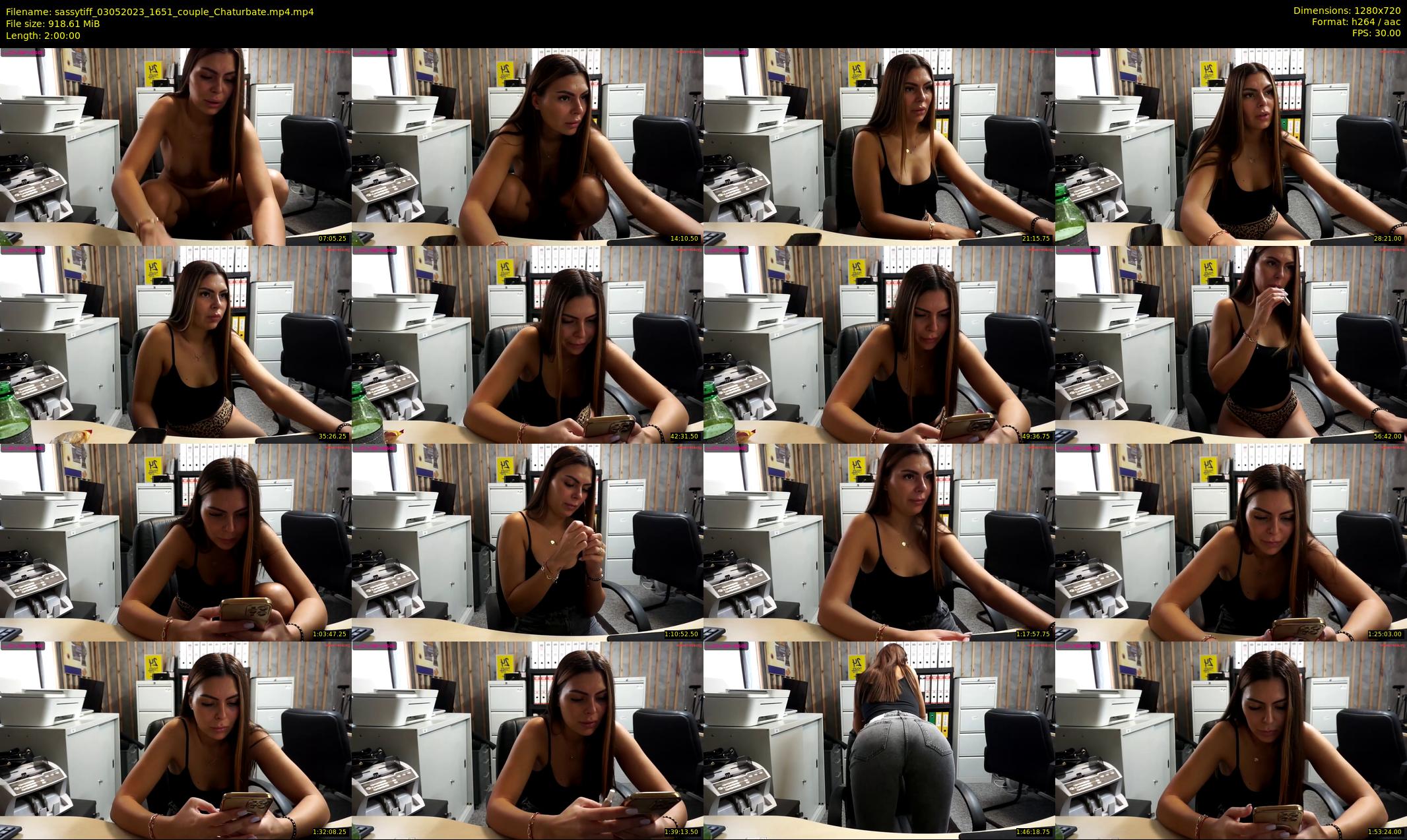 sassytiff — 120 minute Chaturbate couple cam show recording, 720p, May 3, 2023
