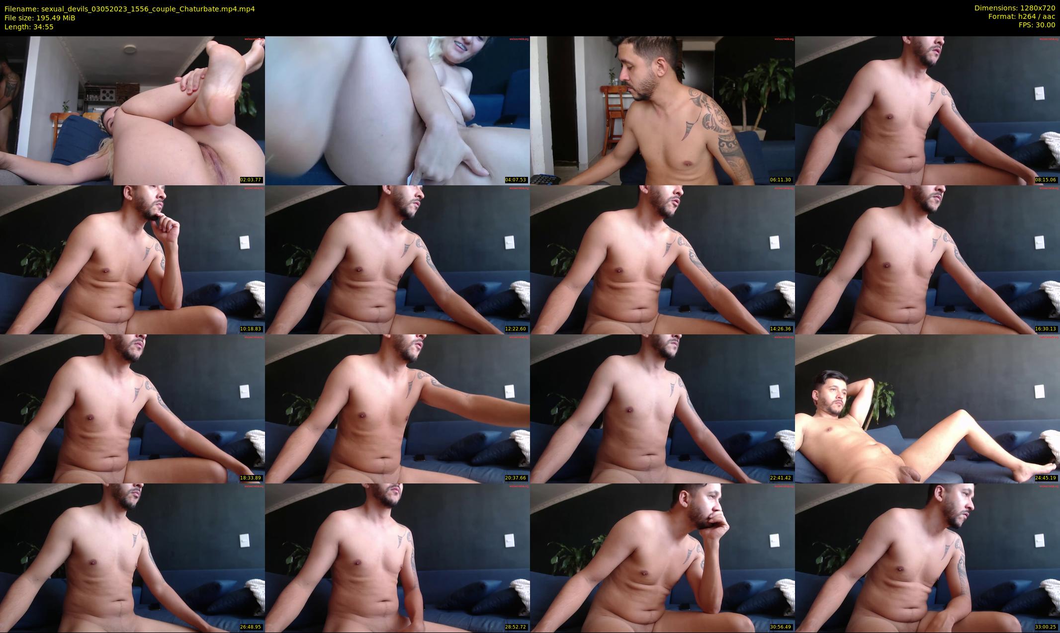 sexual_devils — 35 minute Chaturbate couple cam show recording, 720p, May 3, 2023