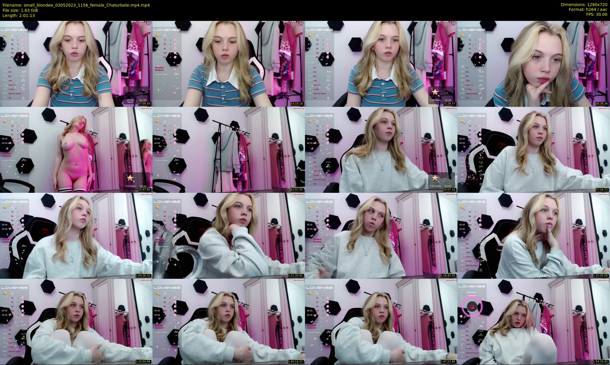 small_blondee — 122 minute Chaturbate female cam show recording, 720p, May 3, 2023