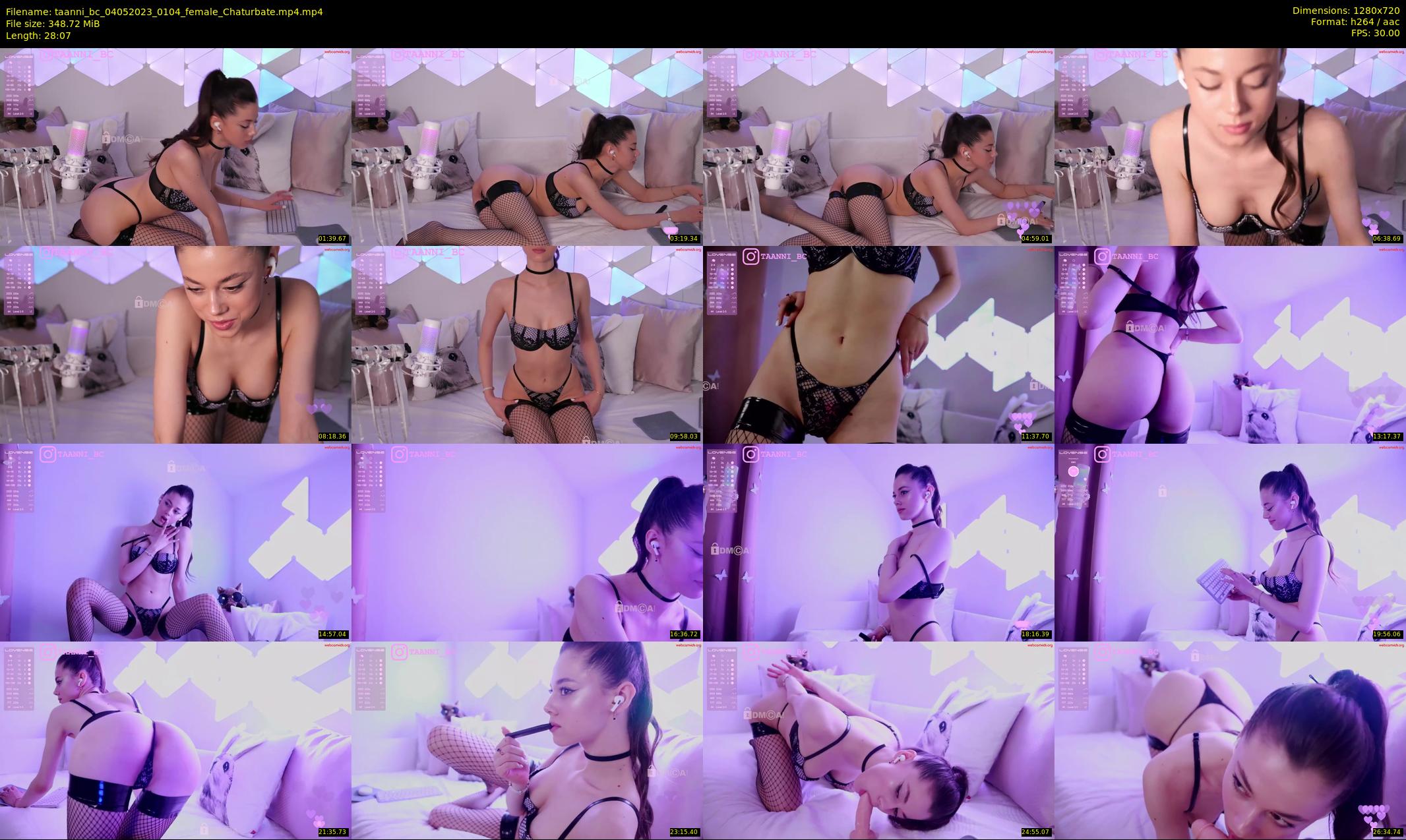 taanni_bc — 29 minute Chaturbate female cam show recording, 720p, May 4, 2023