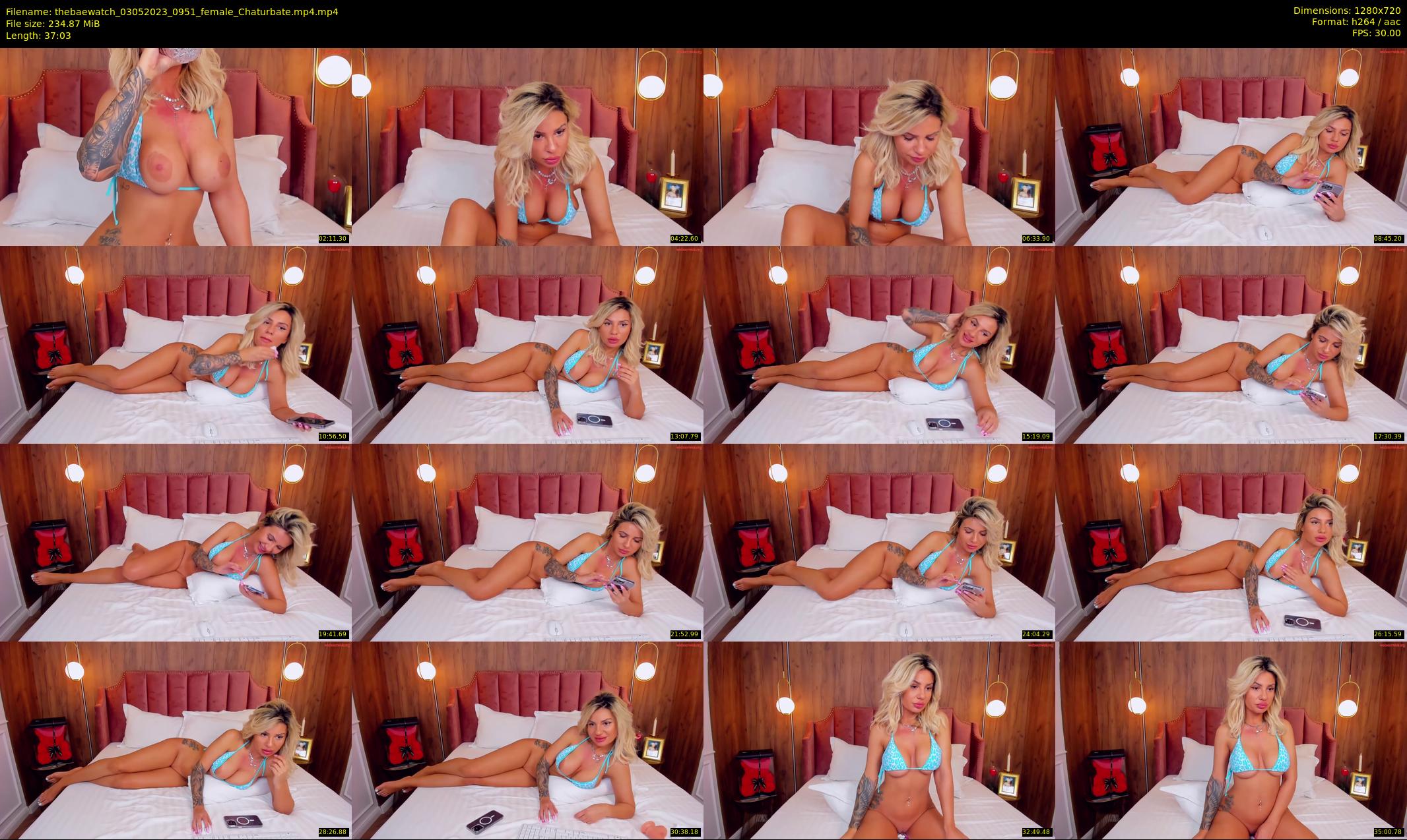 thebaewatch — 38 minute Chaturbate female cam show recording, 720p, May 3, 2023