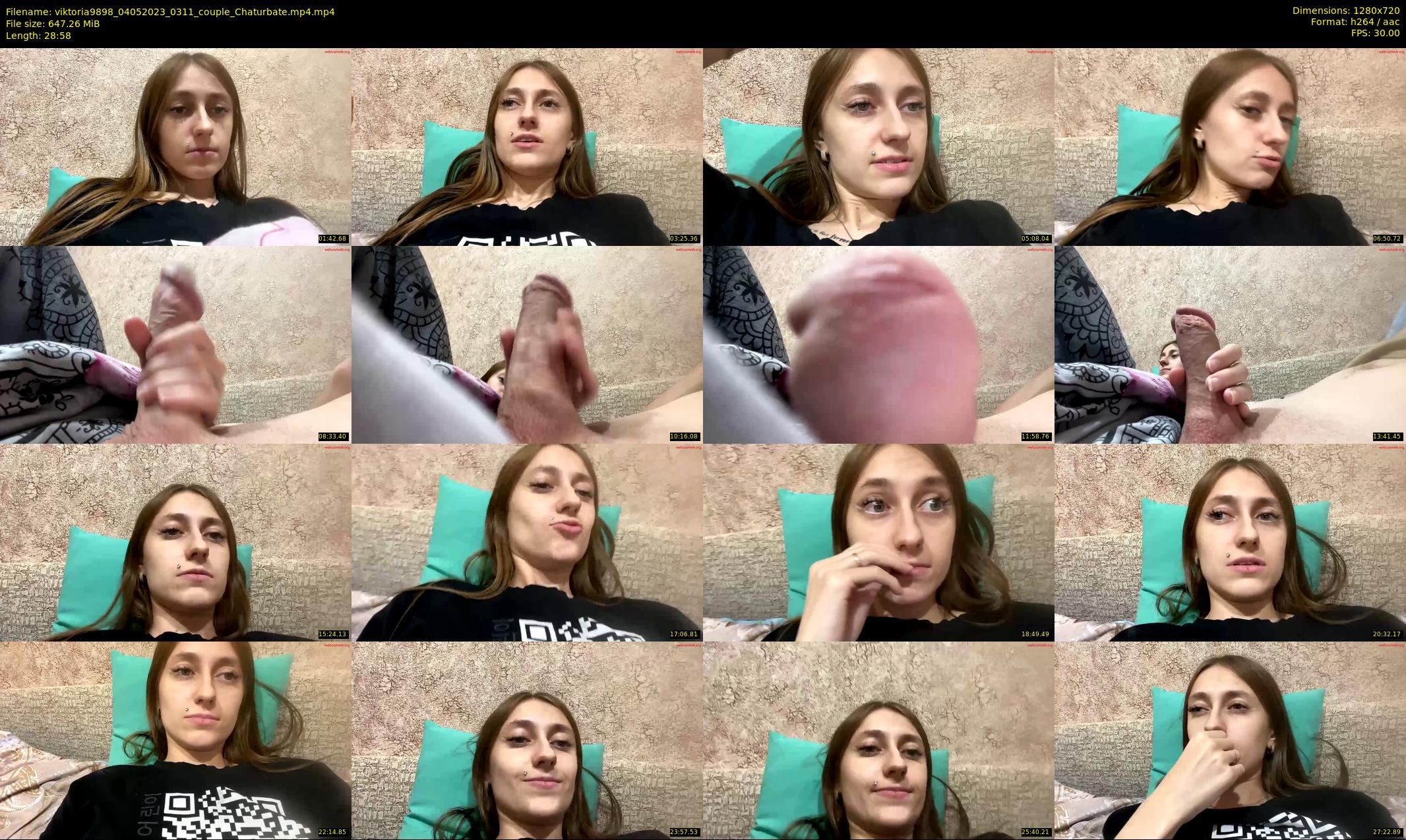 viktoria9898 — 29 minute Chaturbate couple cam show recording, 720p, May 4, 2023