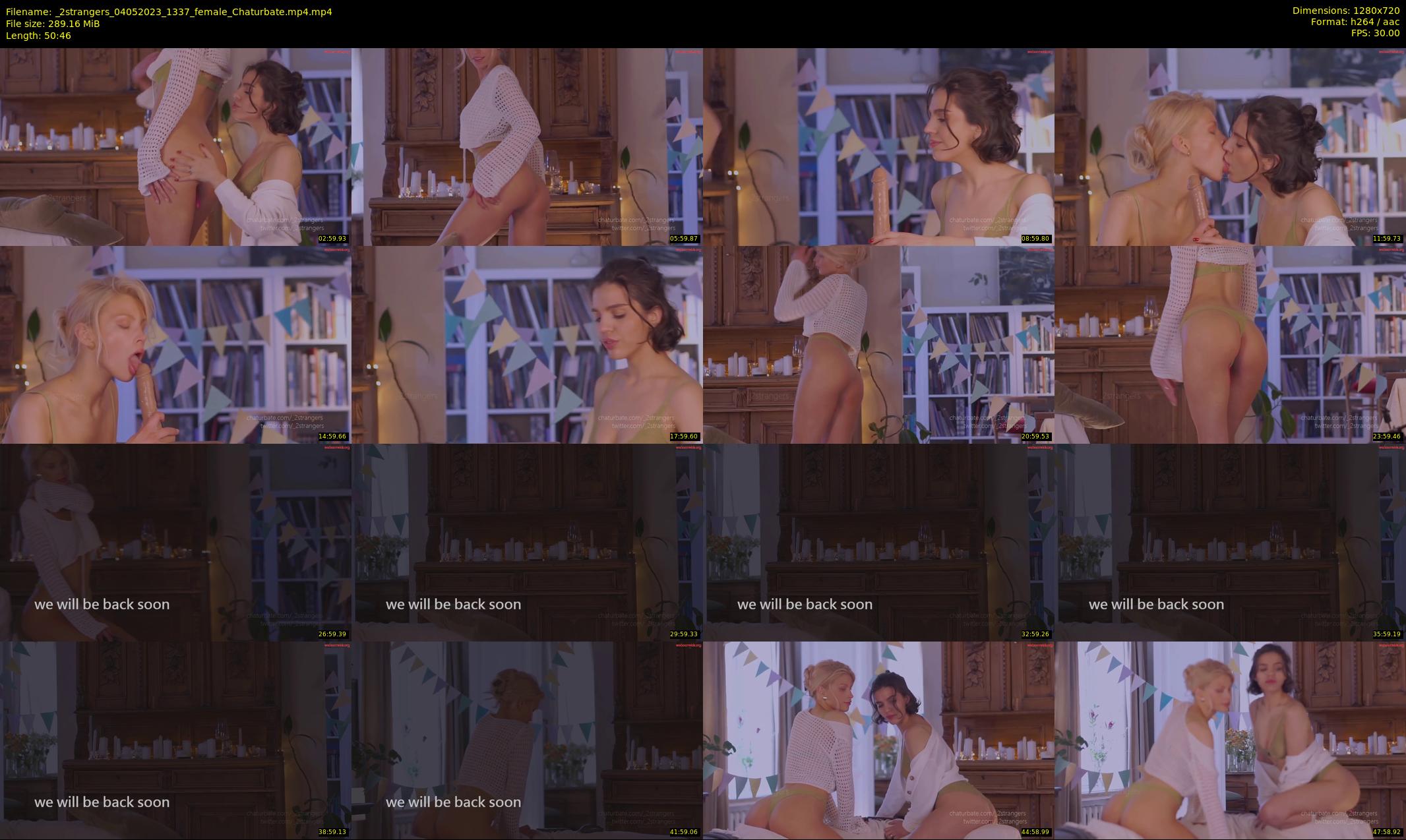 _2strangers — 51 minute Chaturbate couple cam show recording, 720p, May 4, 2023