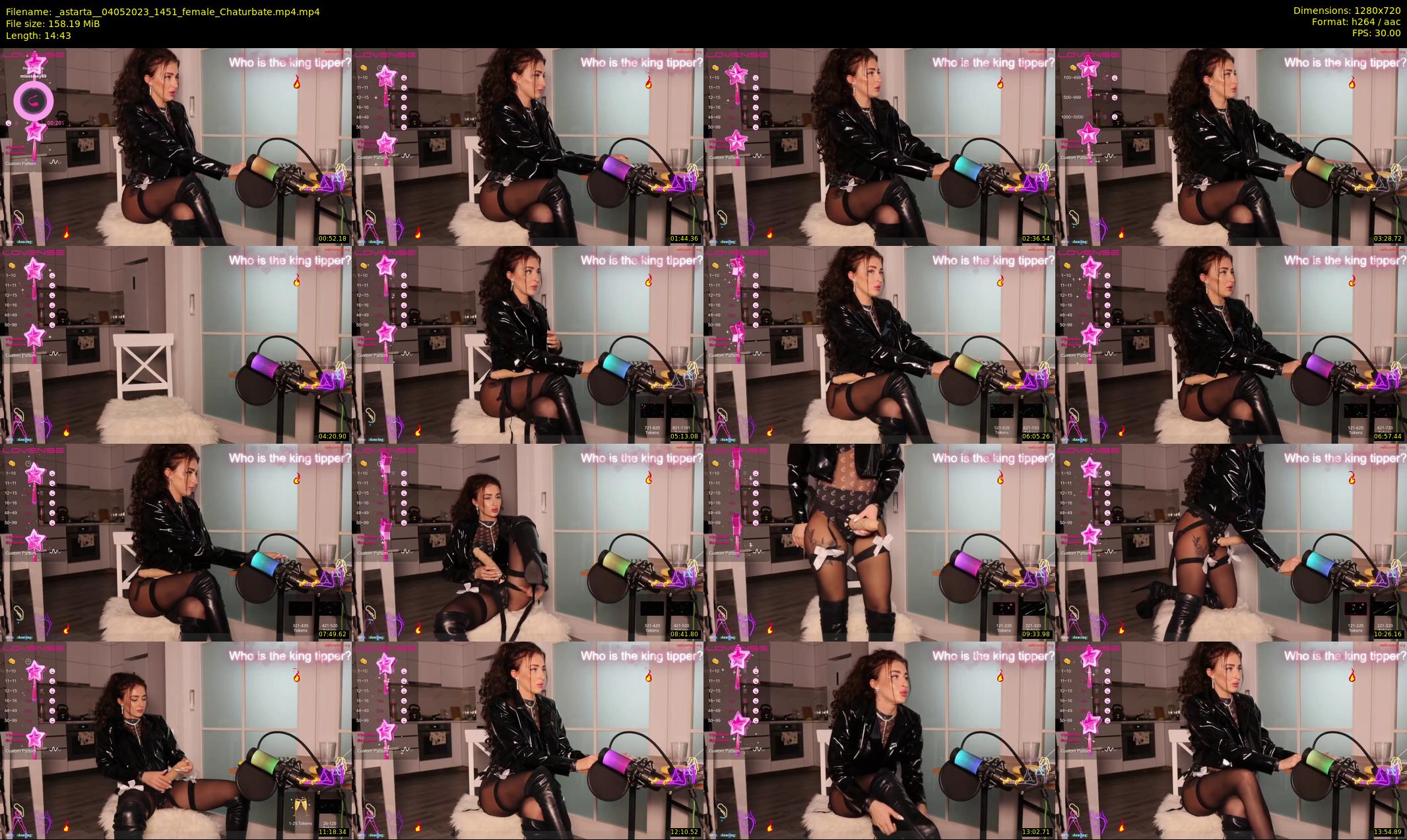 _astarta_ — 15 minute Chaturbate female cam show recording, 720p, May 4, 2023
