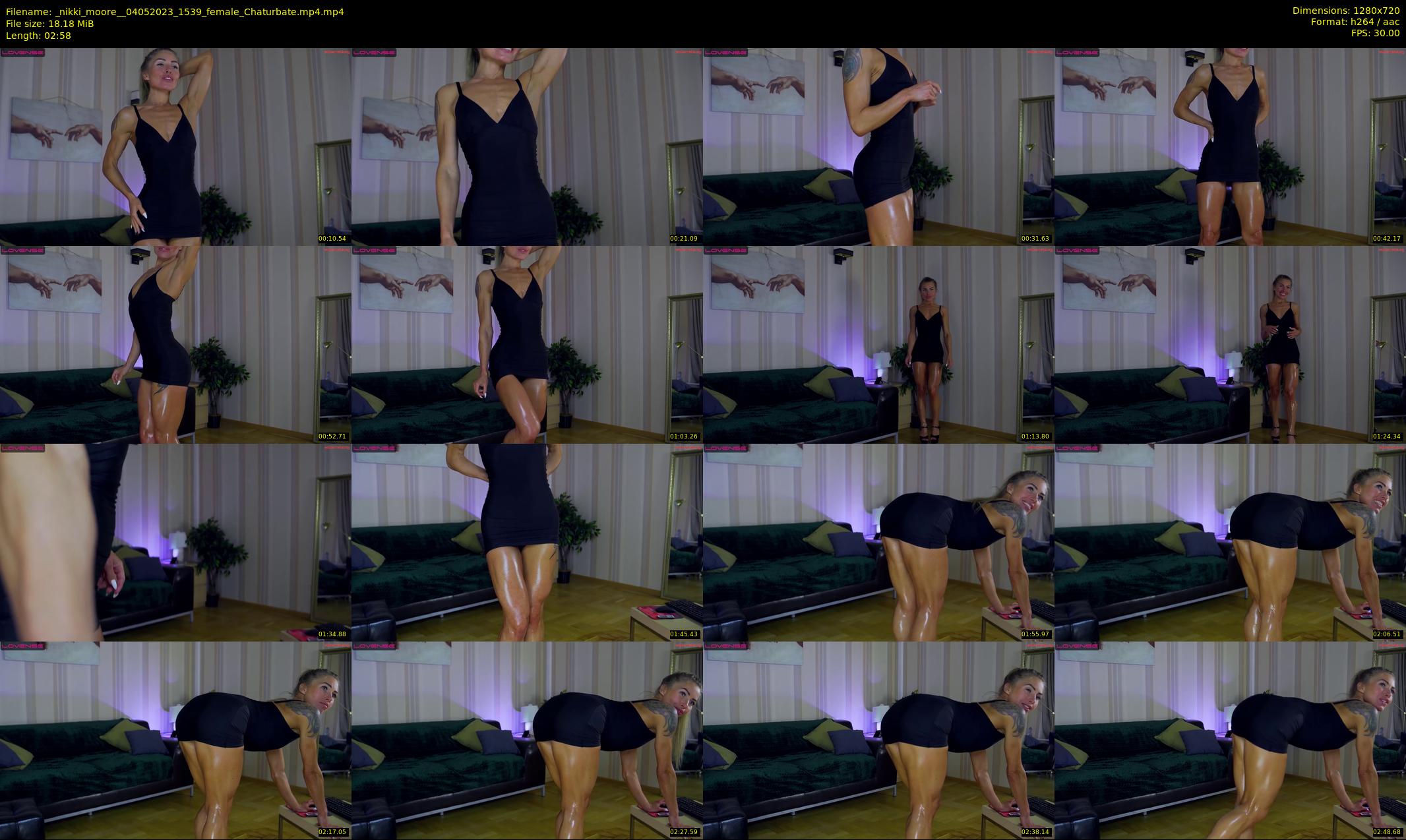 _nikki_moore_ — 3 minute Chaturbate female cam show recording, 720p, May 4, 2023