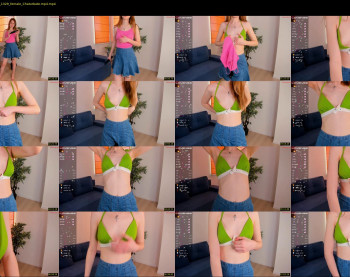 afroditacaree — 8 minute Chaturbate female cam show recording, 720p, May 4, 2023