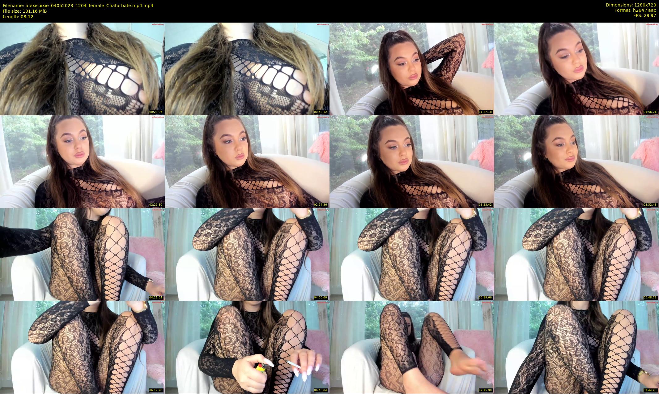 alexispixie — 9 minute Chaturbate female cam show recording, 720p, May 4, 2023